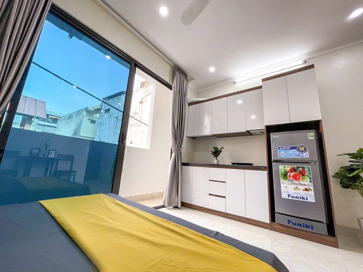 Phòng trọ Studio 30m2 tại RenHouse 1 Cầu Giấy - Cầu Giấy - Phòng bếp