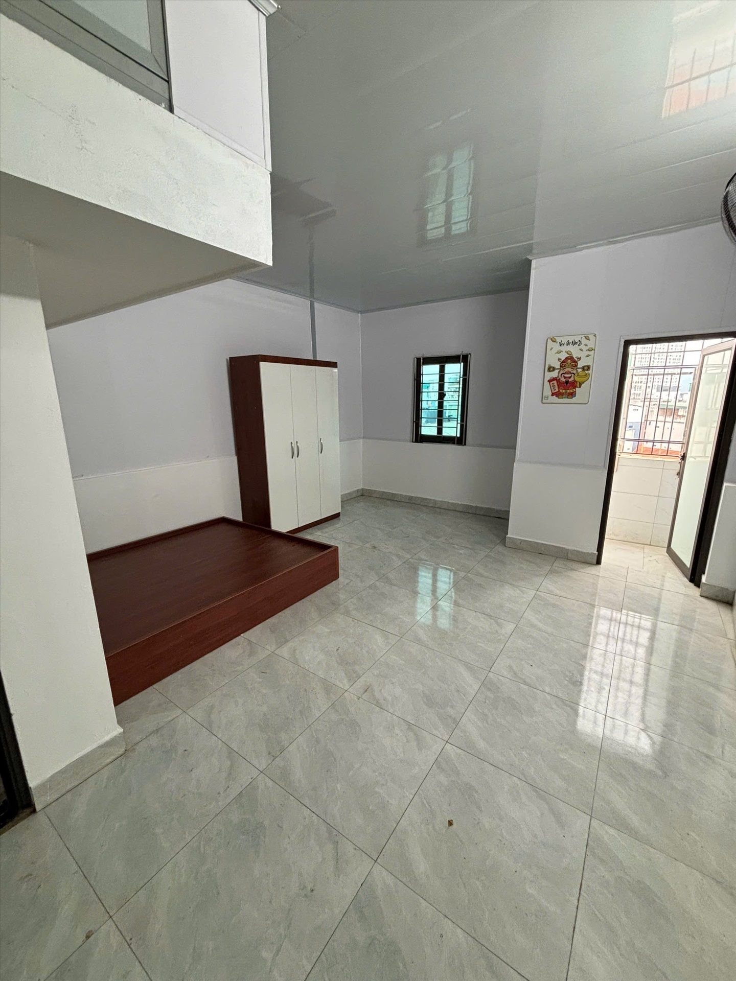 Phòng trọ Studio 30m2 tại BP Home Mễ Trì Hạ - Nam Từ Liêm - Phòng ngủ