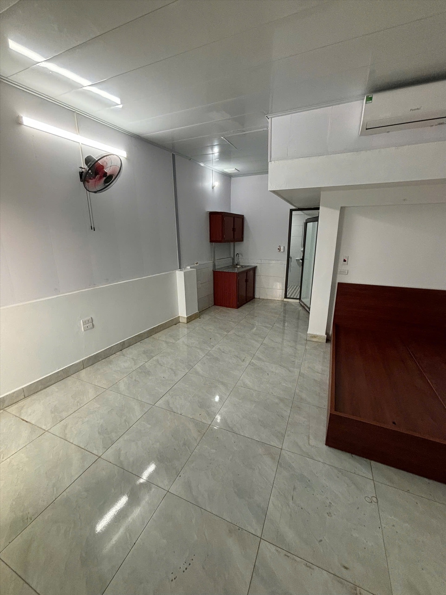 Phòng trọ Studio 30m2 tại BP Home Mễ Trì Hạ - Nam Từ Liêm - Phòng bếp