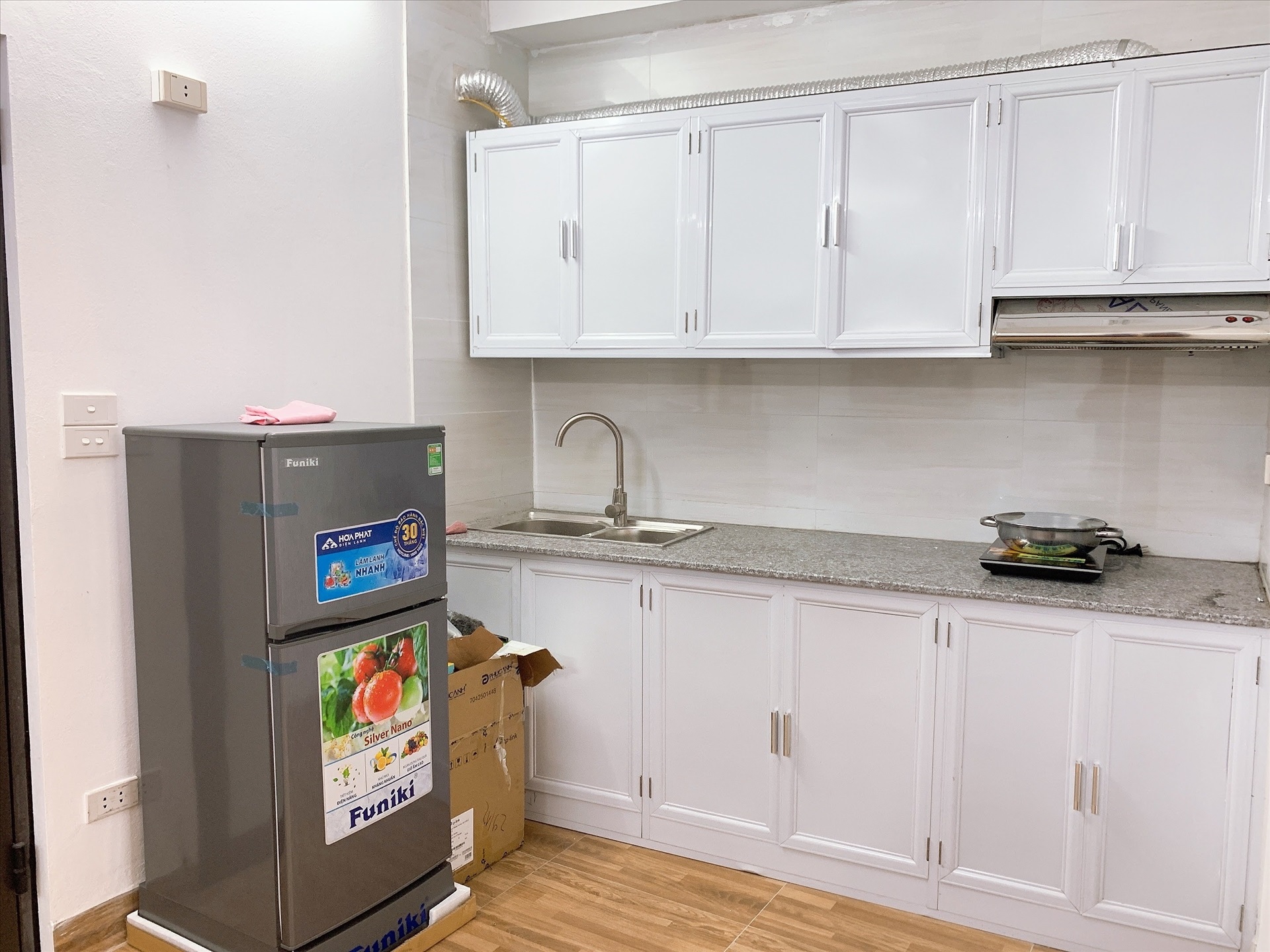 Phòng trọ 2 Phòng ngủ 45m2 tại AT Home Nguyễn Ngọc Vũ - Cầu Giấy - Phòng bếp