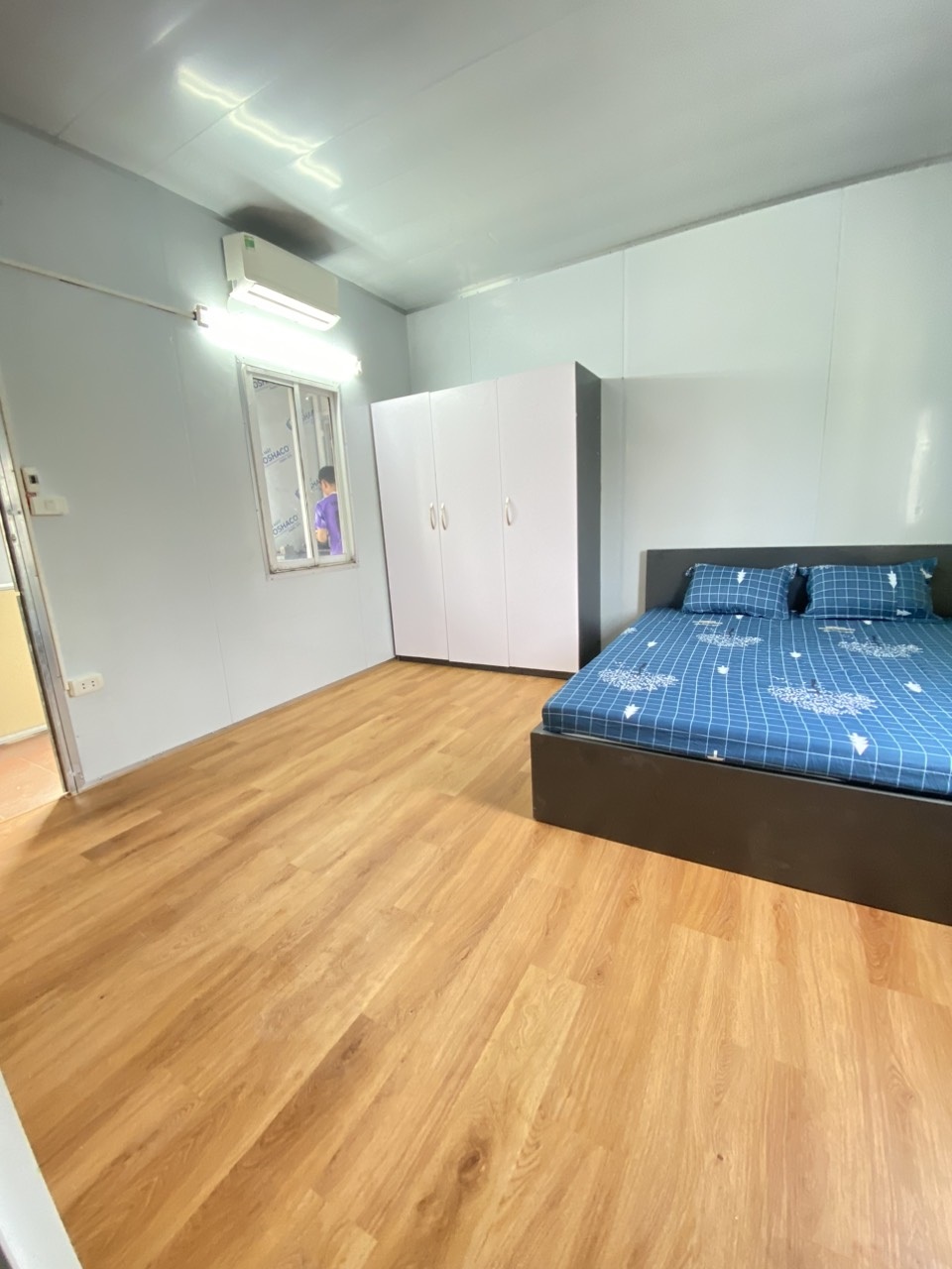 Phòng trọ Studio 22m2 tại NT House Tân Mỹ - Nam Từ Liêm - Phòng ngủ