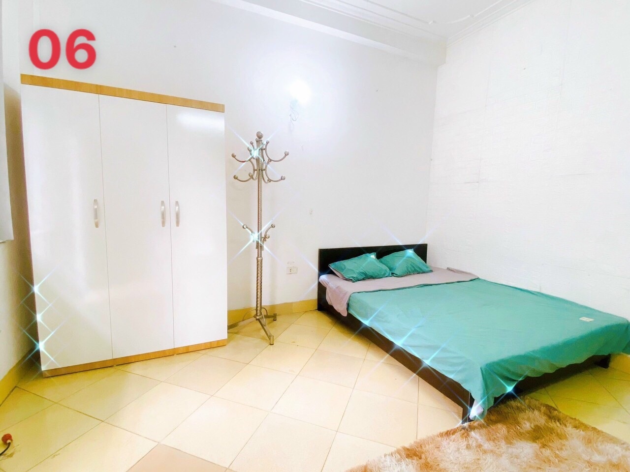 Phòng trọ Studio 25m2 tại Timehouse 2 Bằng Liệt - Hoàng Mai - Phòng ngủ