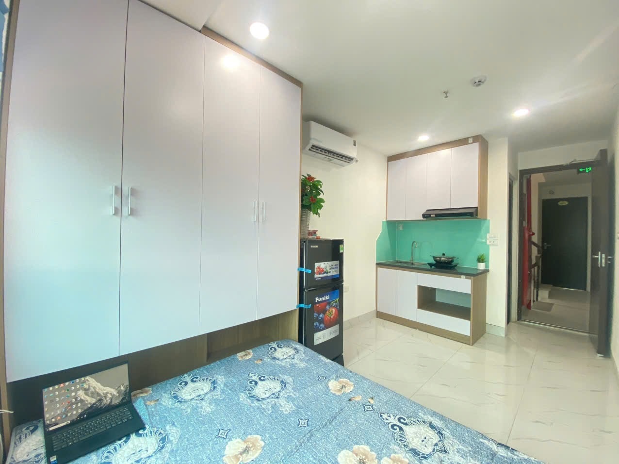 Phòng trọ Studio 25m2 tại NT House Trịnh Văn Bô - Nam Từ Liêm - Phòng bếp