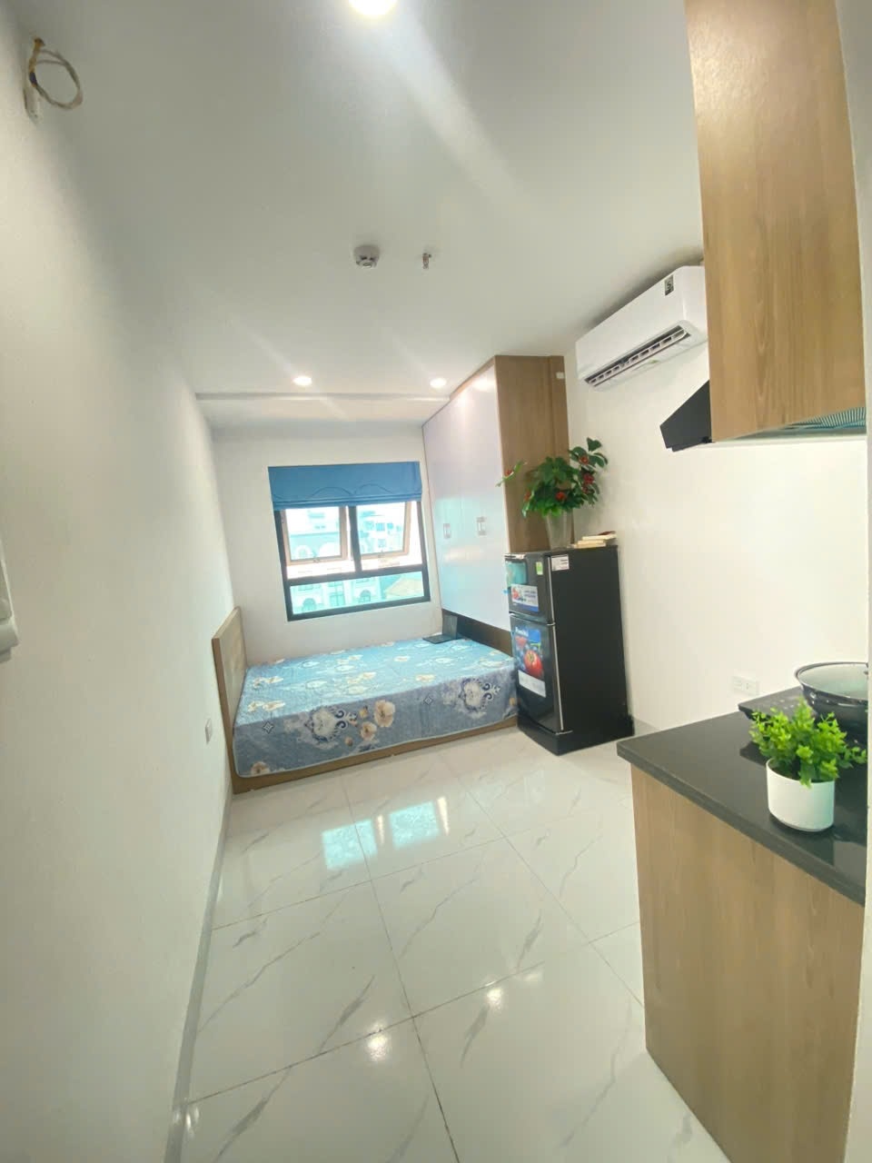 Phòng trọ Studio 25m2 tại NT House Trịnh Văn Bô - Nam Từ Liêm - Phòng ngủ