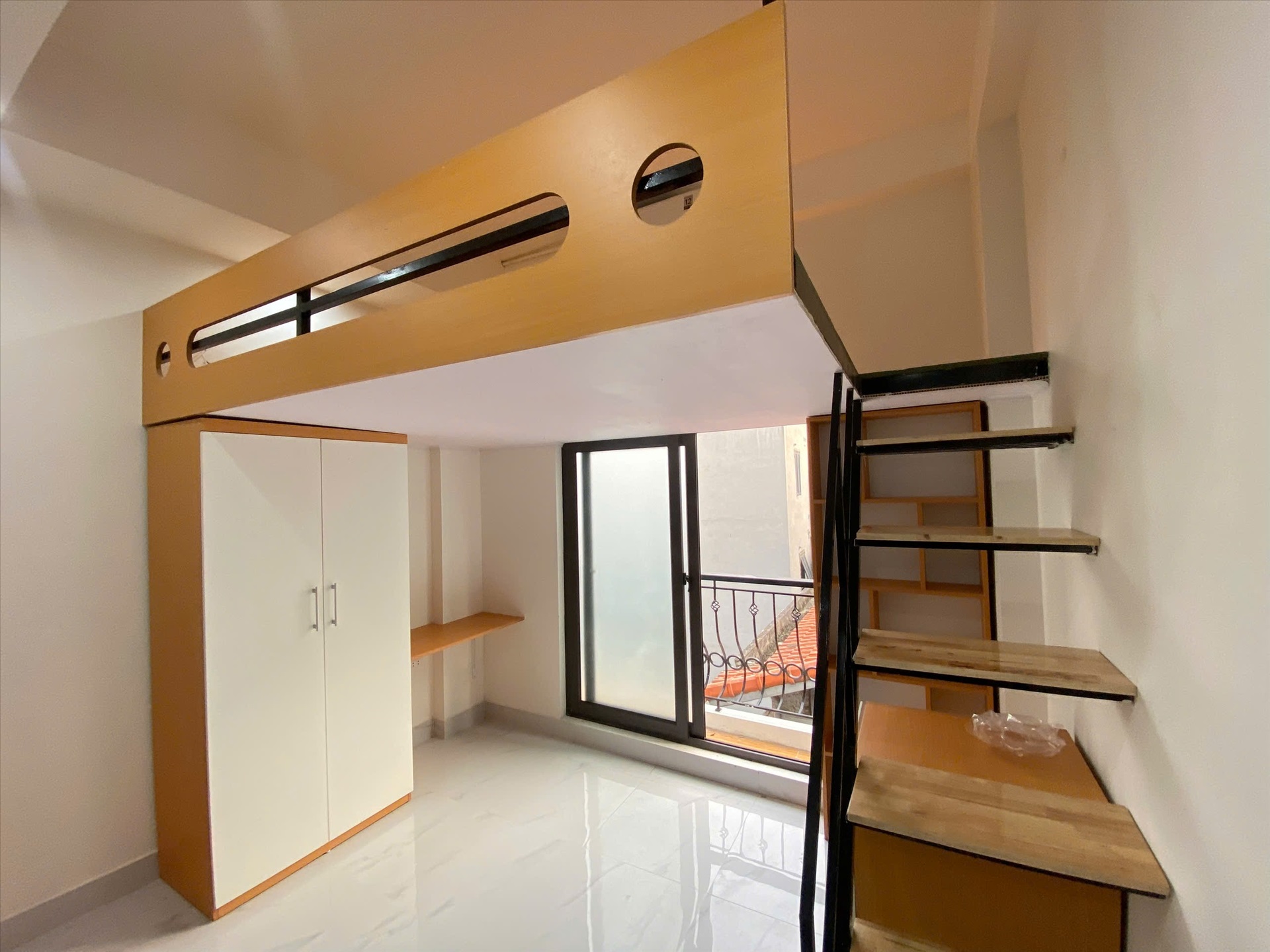 Phòng trọ Duplex 25m2 tại NH Housing Lê Quang Đạo - Nam Từ Liêm - Phòng ngủ