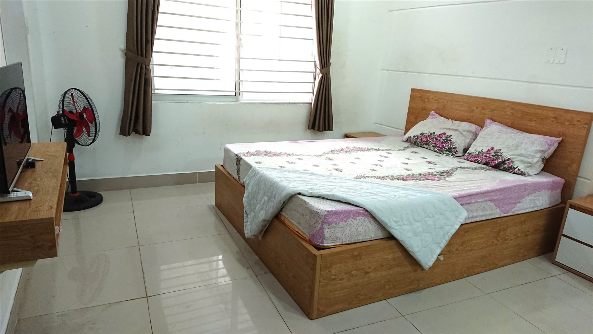 Phòng trọ Studio 30m2 tại GP Home Trần Quang Diệu - Quận 3 - Phòng ngủ