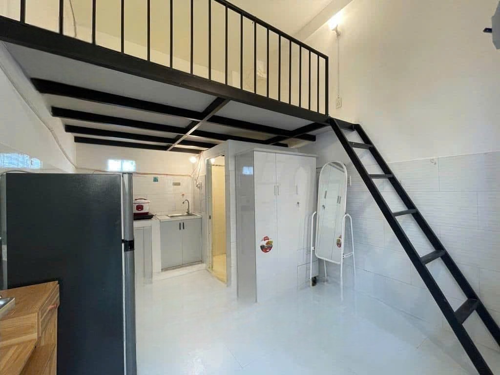 Phòng trọ Duplex 15m2 tại AP Home Đường số 3 - Gò Vấp - Phòng khách