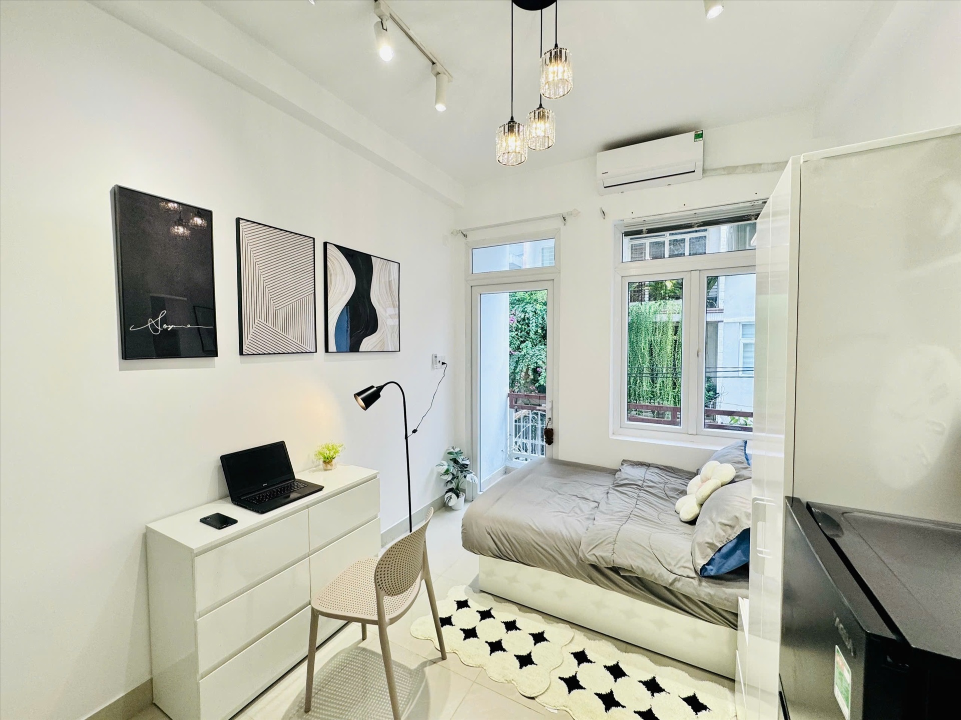 Phòng trọ Studio 28m2 tại AT House Huỳnh Văn Bánh - Phú Nhuận - Phòng ngủ