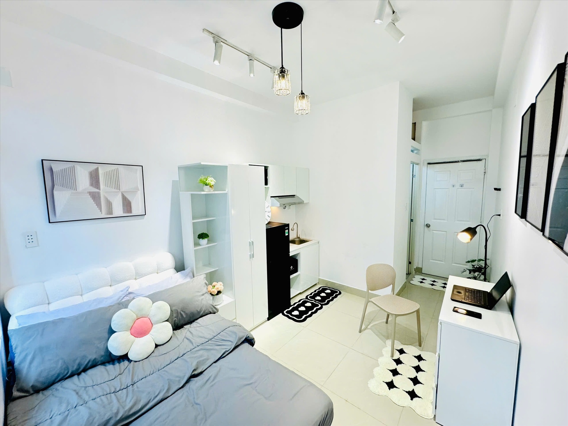 Phòng trọ Studio 28m2 tại AT House Huỳnh Văn Bánh - Phú Nhuận - Phòng bếp