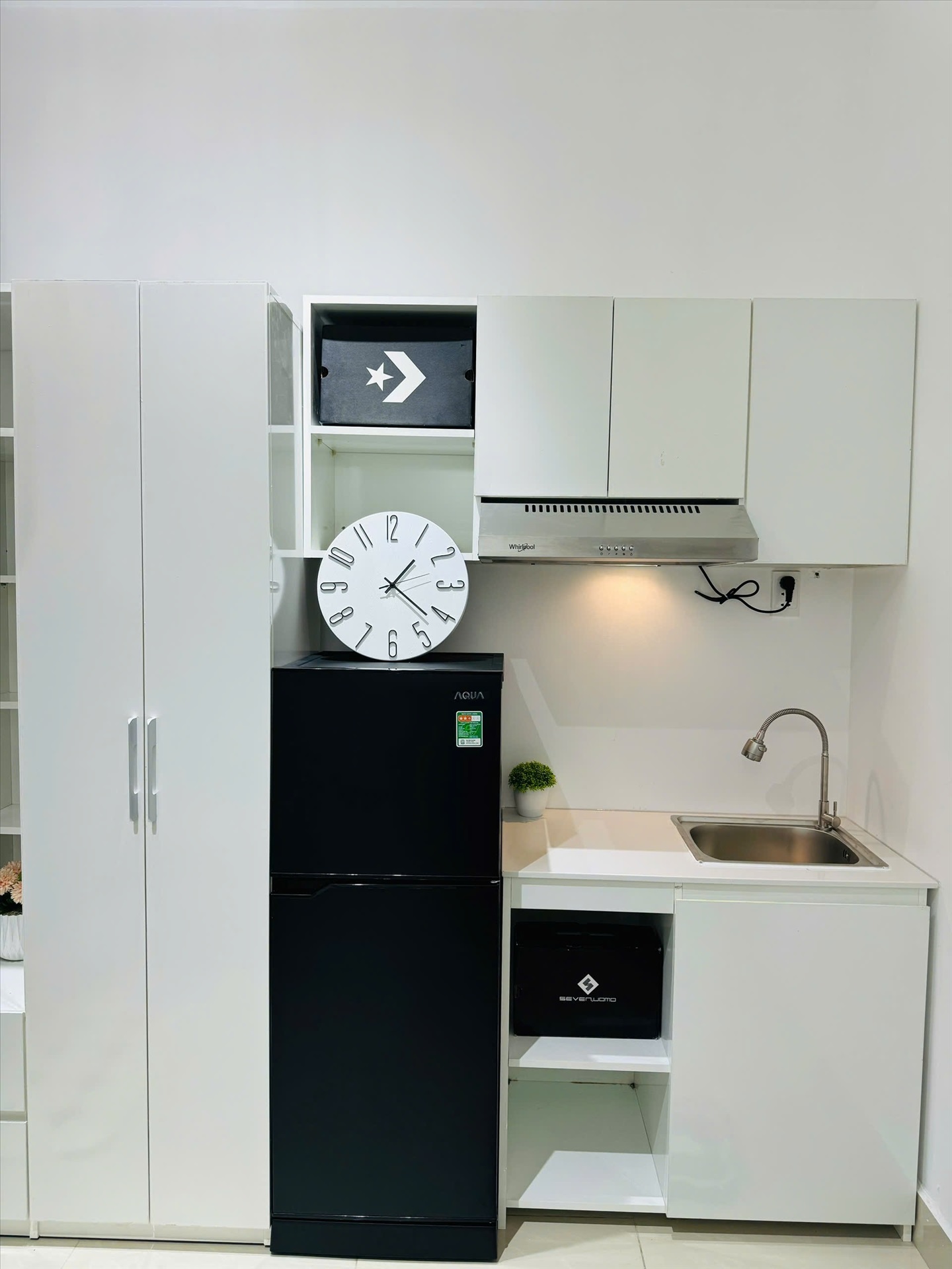 Phòng trọ Studio 28m2 tại AT House Huỳnh Văn Bánh - Phú Nhuận - Phòng bếp