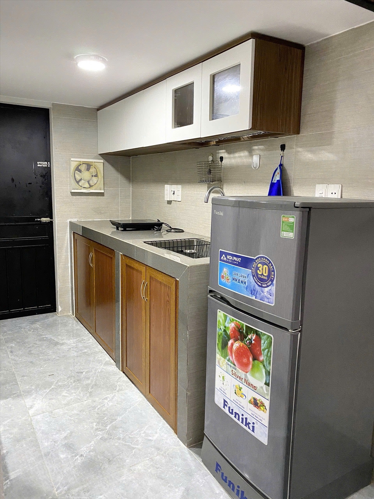 Phòng trọ Duplex 30m2 tại RenHouse 3 Trần Thái Tông - Cầu Giấy - Phòng bếp