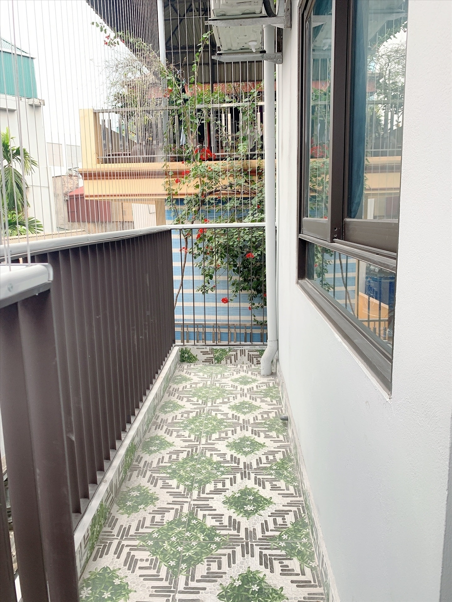 Phòng trọ Studio 30m2 tại AT Home Giảng Võ - Ba Đình - Ban công