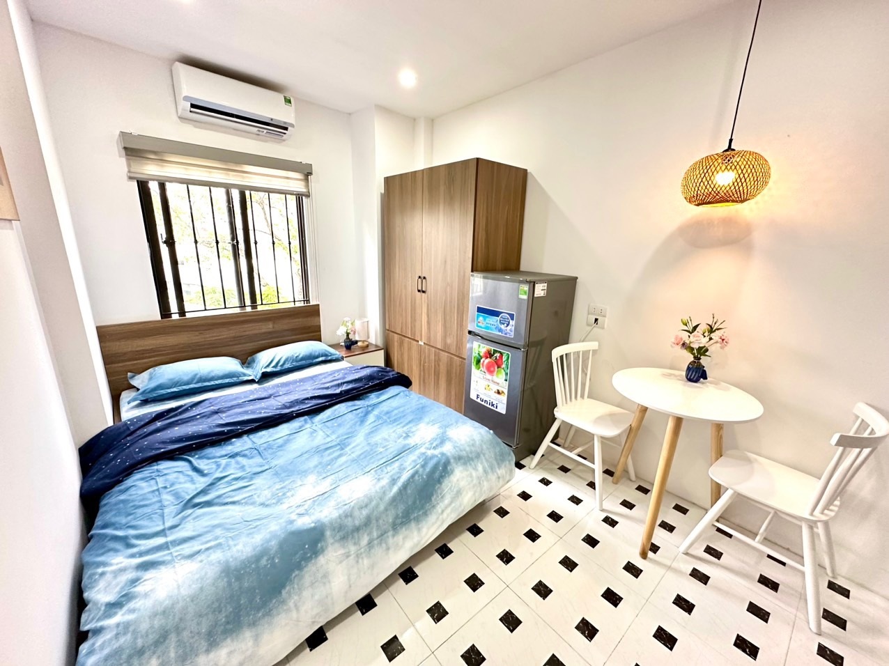 Phòng trọ Studio 20m2 tại Blue Homes Thịnh Hào 1 - Đống Đa - Phòng ngủ