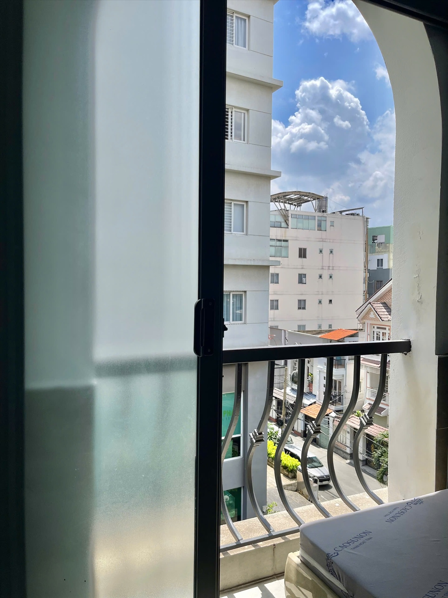 Phòng trọ Studio 25m2 tại Bhome Nguyễn Văn Thương - Bình Thạnh - Ban công