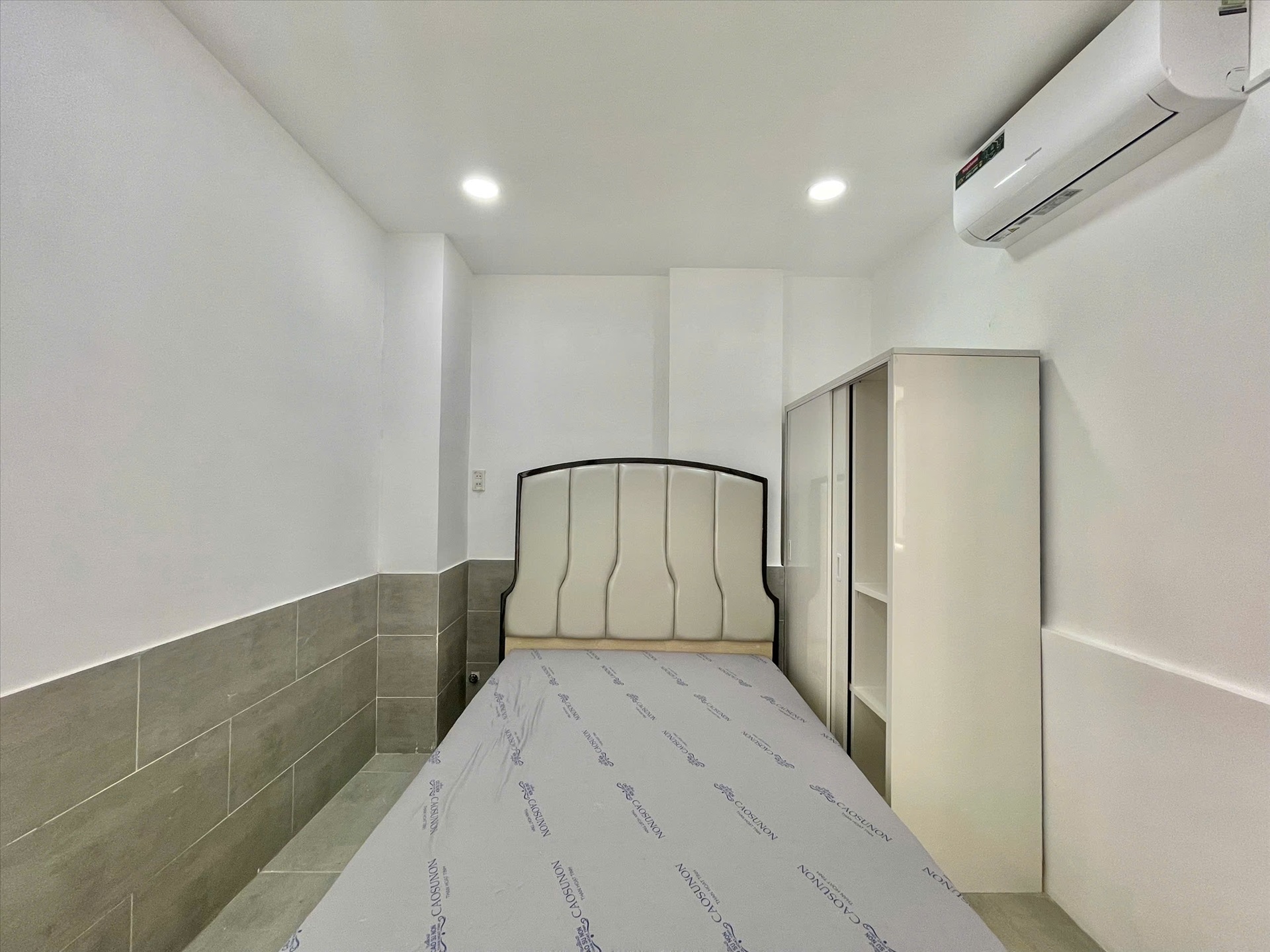 Phòng trọ Studio 20m2 tại Bhome Nguyễn Văn Thương - Bình Thạnh - Phòng ngủ