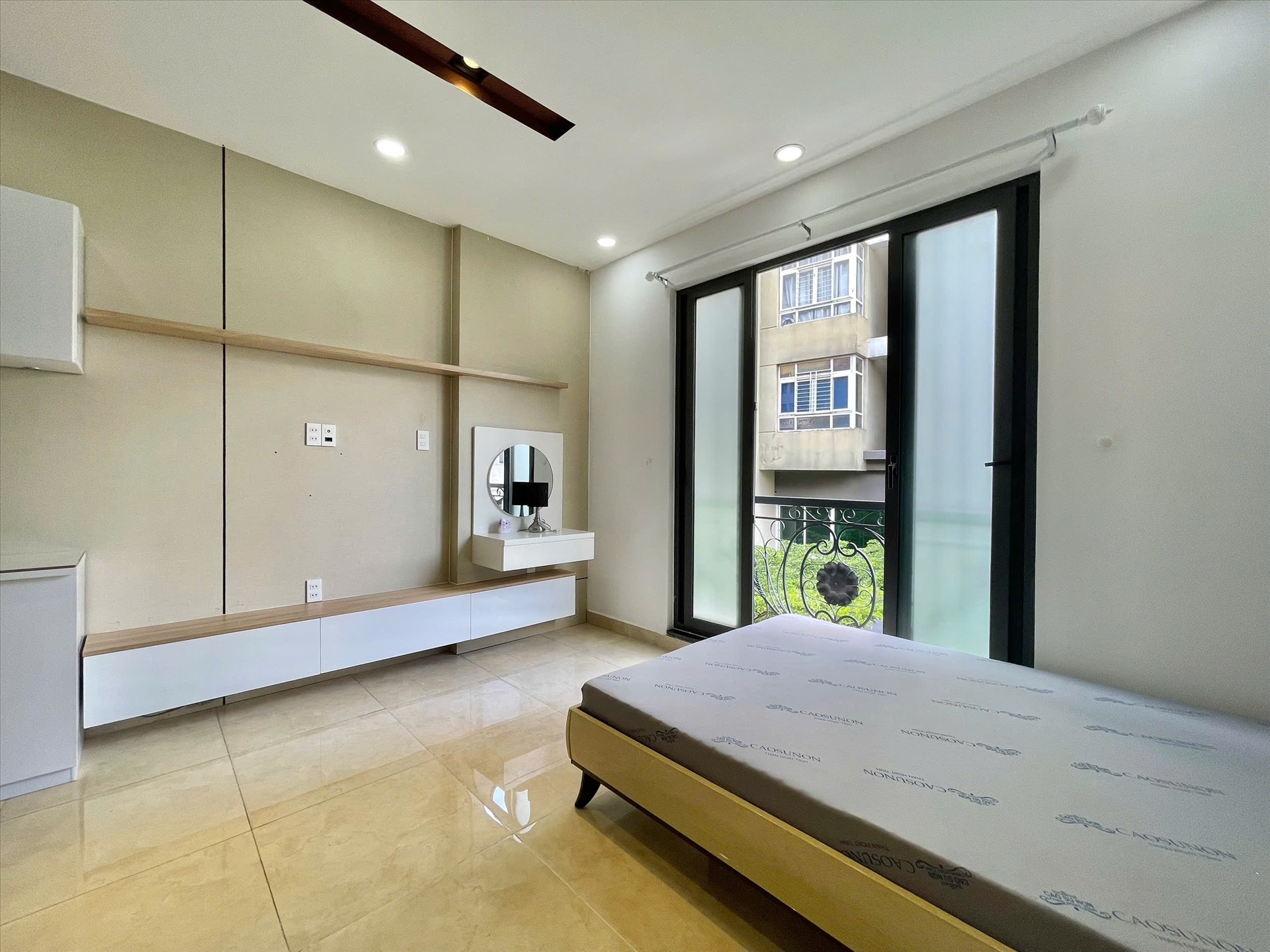 Phòng trọ Studio 25m2 tại Bhome Nguyễn Văn Thương - Bình Thạnh - Phòng ngủ