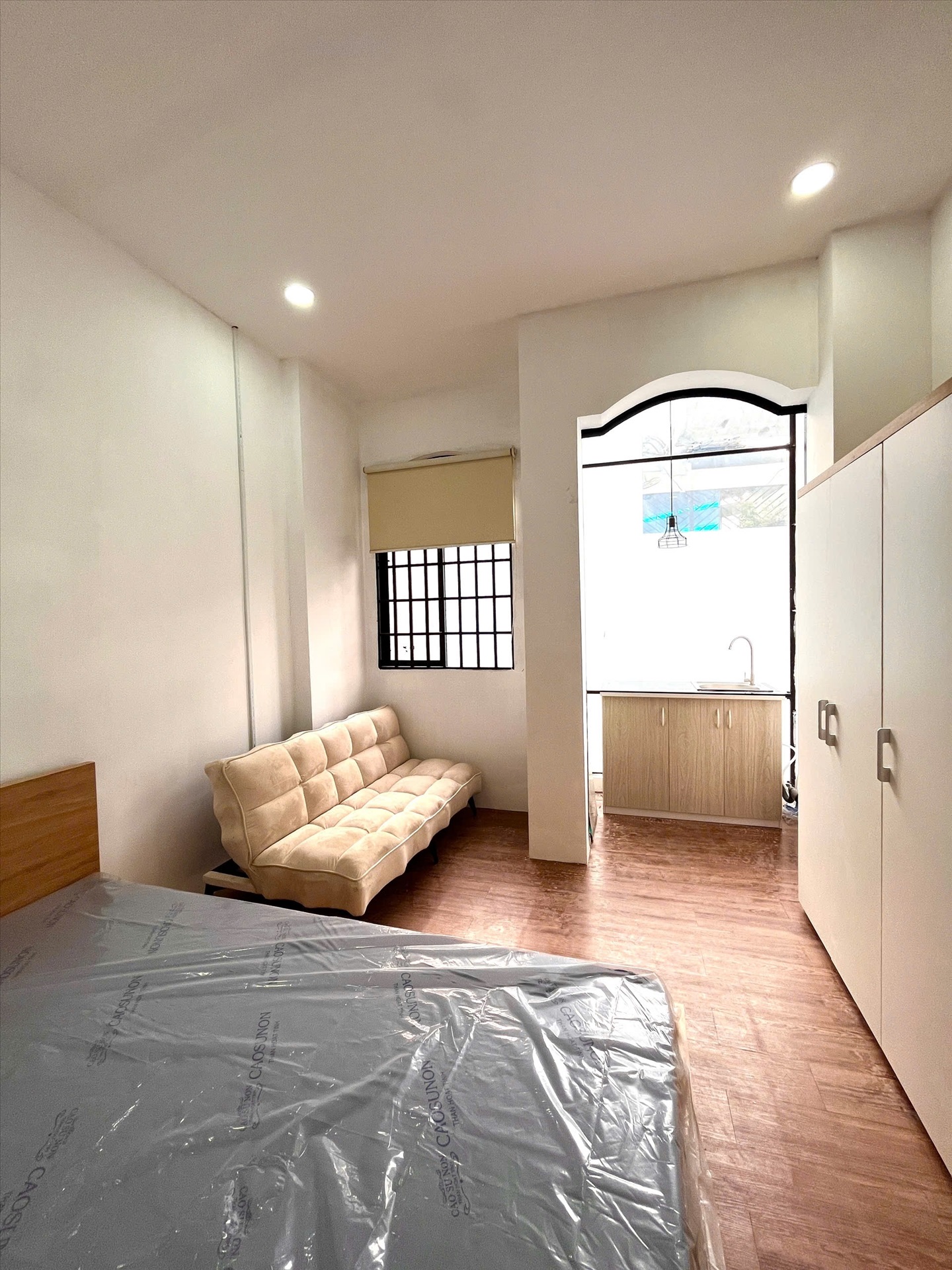 Phòng trọ Studio 30m2 tại AB Home Lộc Hưng - Tân Bình - Phòng ngủ