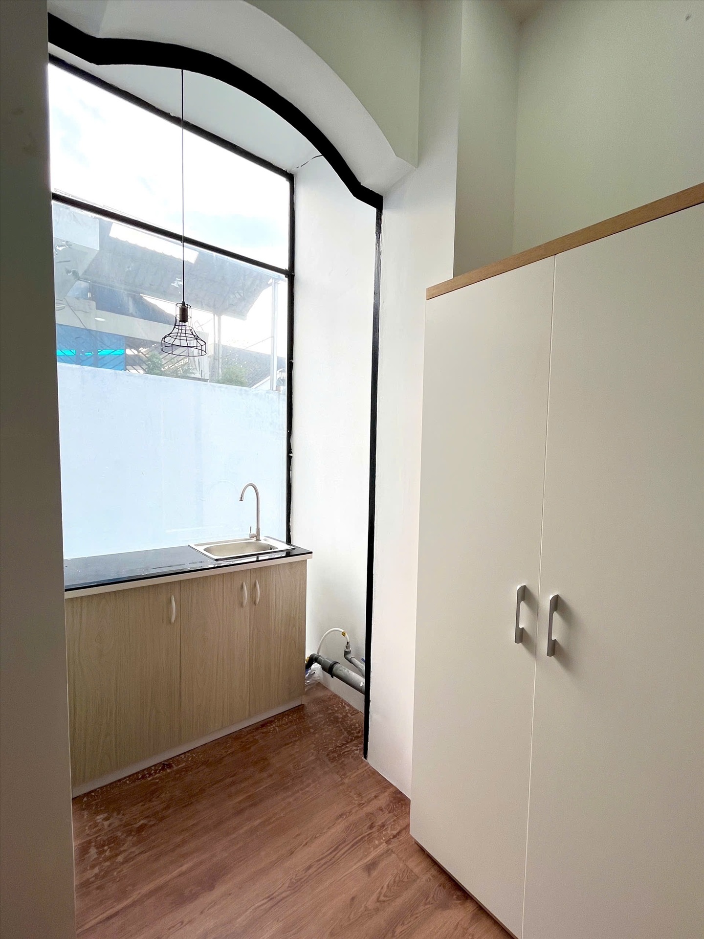 Phòng trọ Studio 30m2 tại AB Home Lộc Hưng - Tân Bình - Phòng bếp