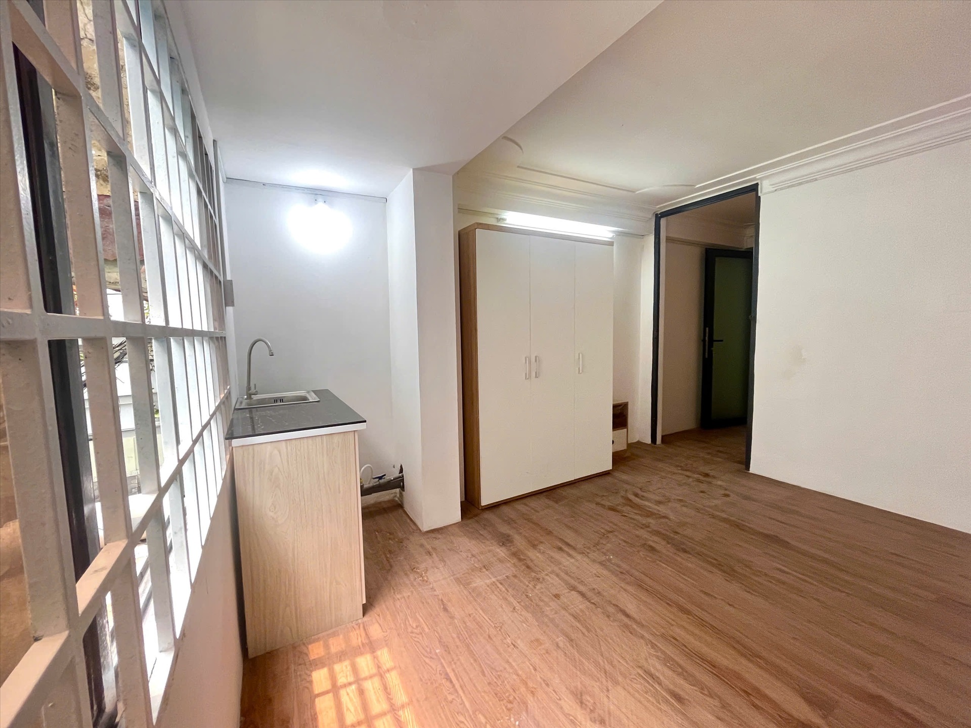 Phòng trọ Studio 30m2 tại AB Home Lộc Hưng - Tân Bình - Phòng khách