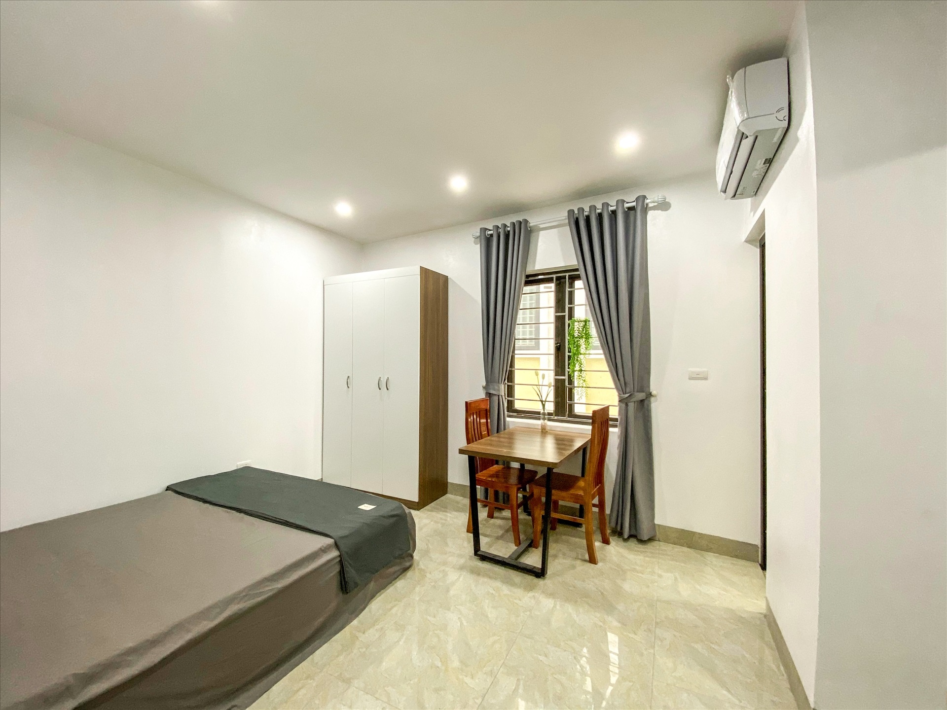 Phòng trọ Studio 30m2 tại RenHouse 1 Mỹ Đình - Nam Từ Liêm - Phòng ngủ