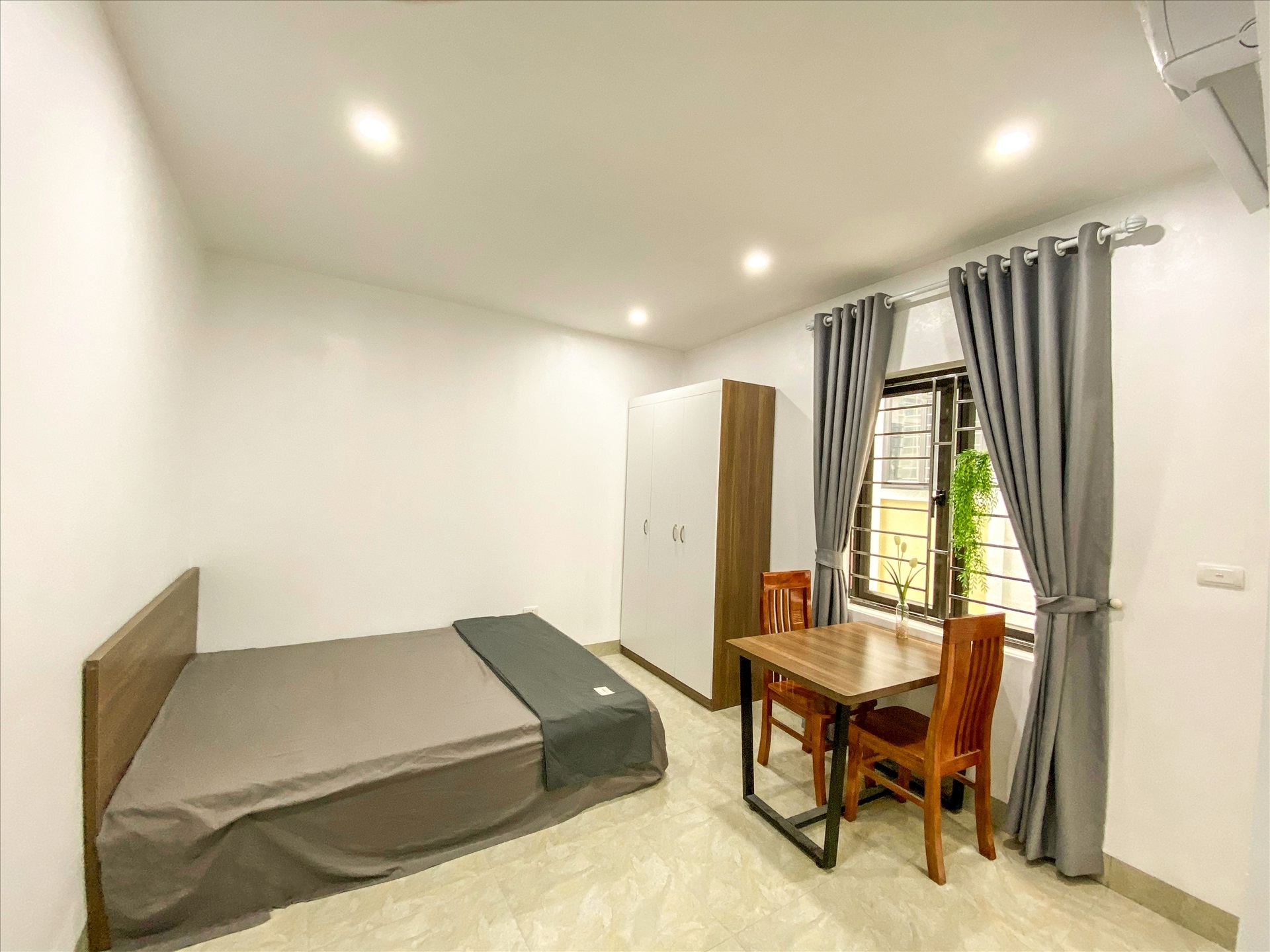 Phòng trọ Studio 30m2 tại RenHouse 1 Mỹ Đình - Nam Từ Liêm - Phòng ngủ