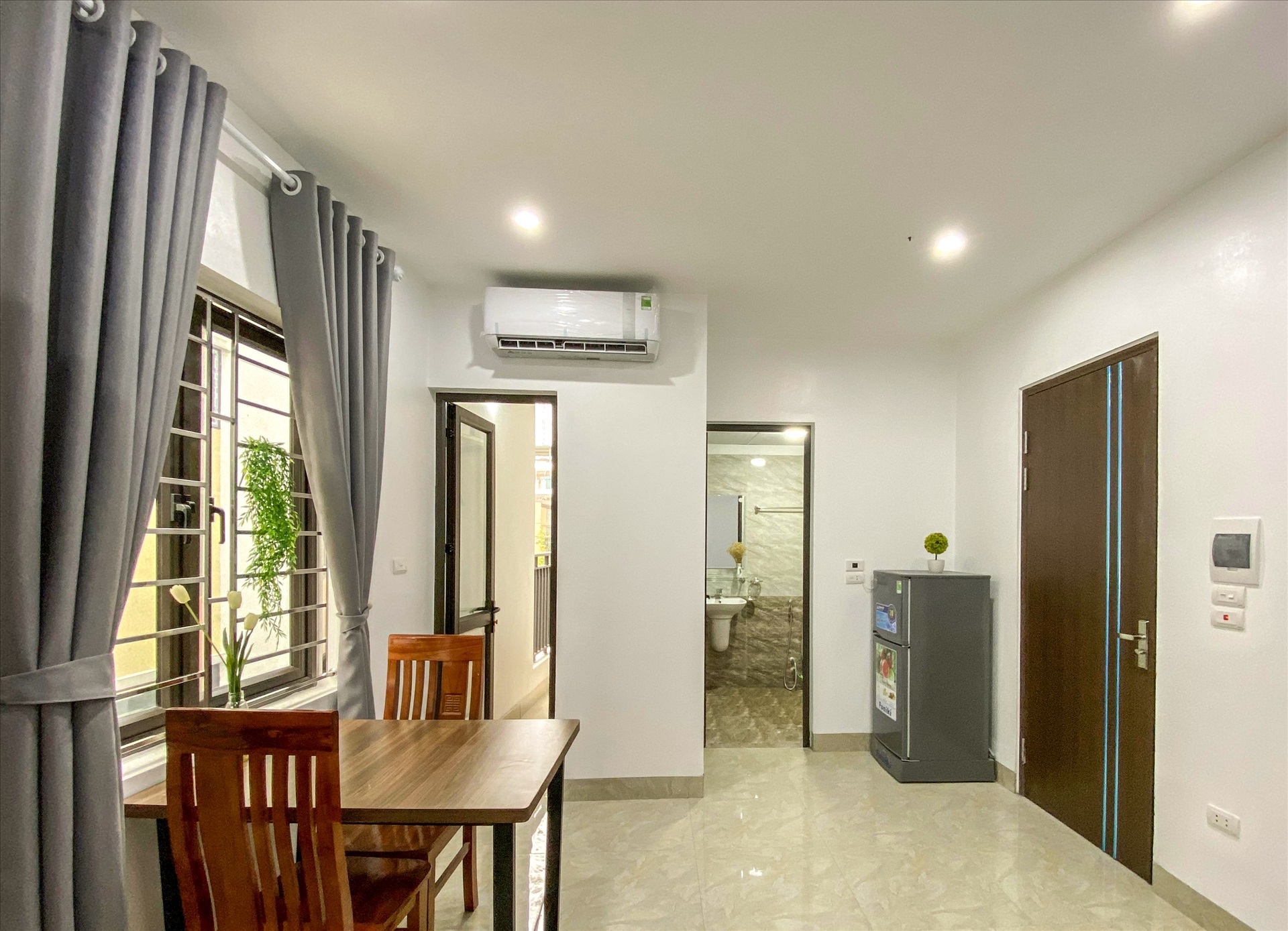 Phòng trọ Studio 30m2 tại RenHouse 1 Mỹ Đình - Nam Từ Liêm - Phòng ngủ