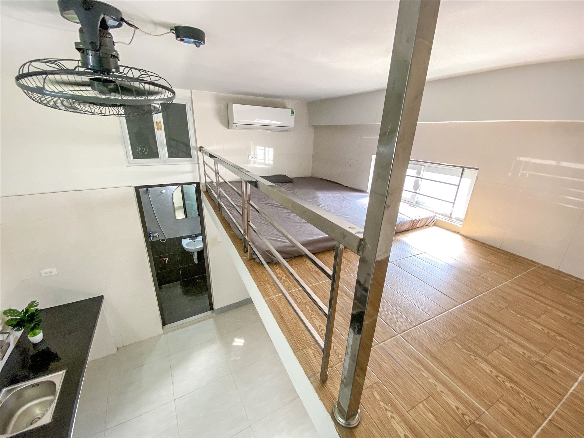 Phòng trọ Duplex 20m2 tại RenHouse 3 Mỹ Đình - Nam Từ Liêm - Phòng ngủ