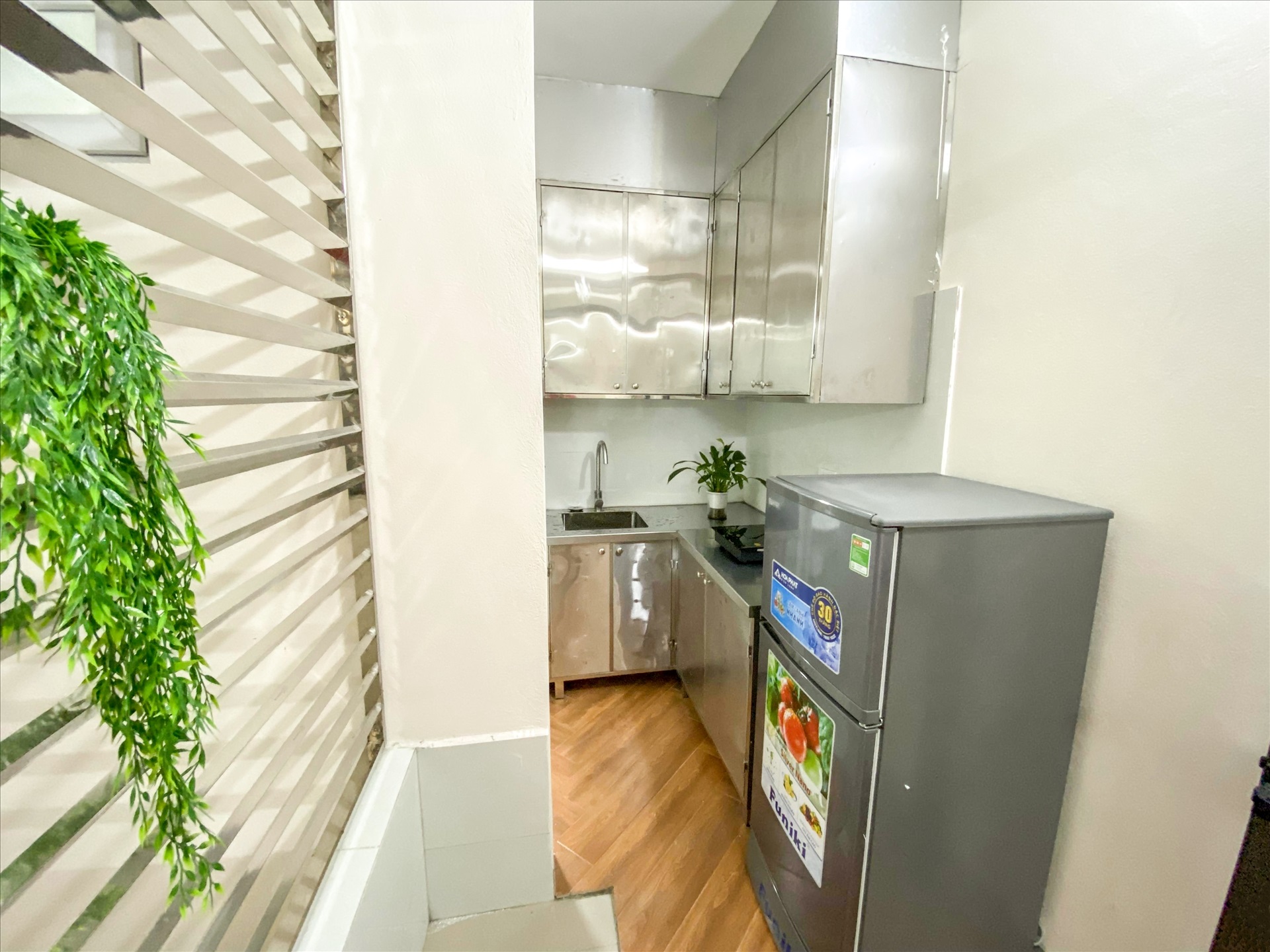 Phòng trọ Studio 25m2 tại RenHouse Mai Dịch - Cầu Giấy - Phòng bếp