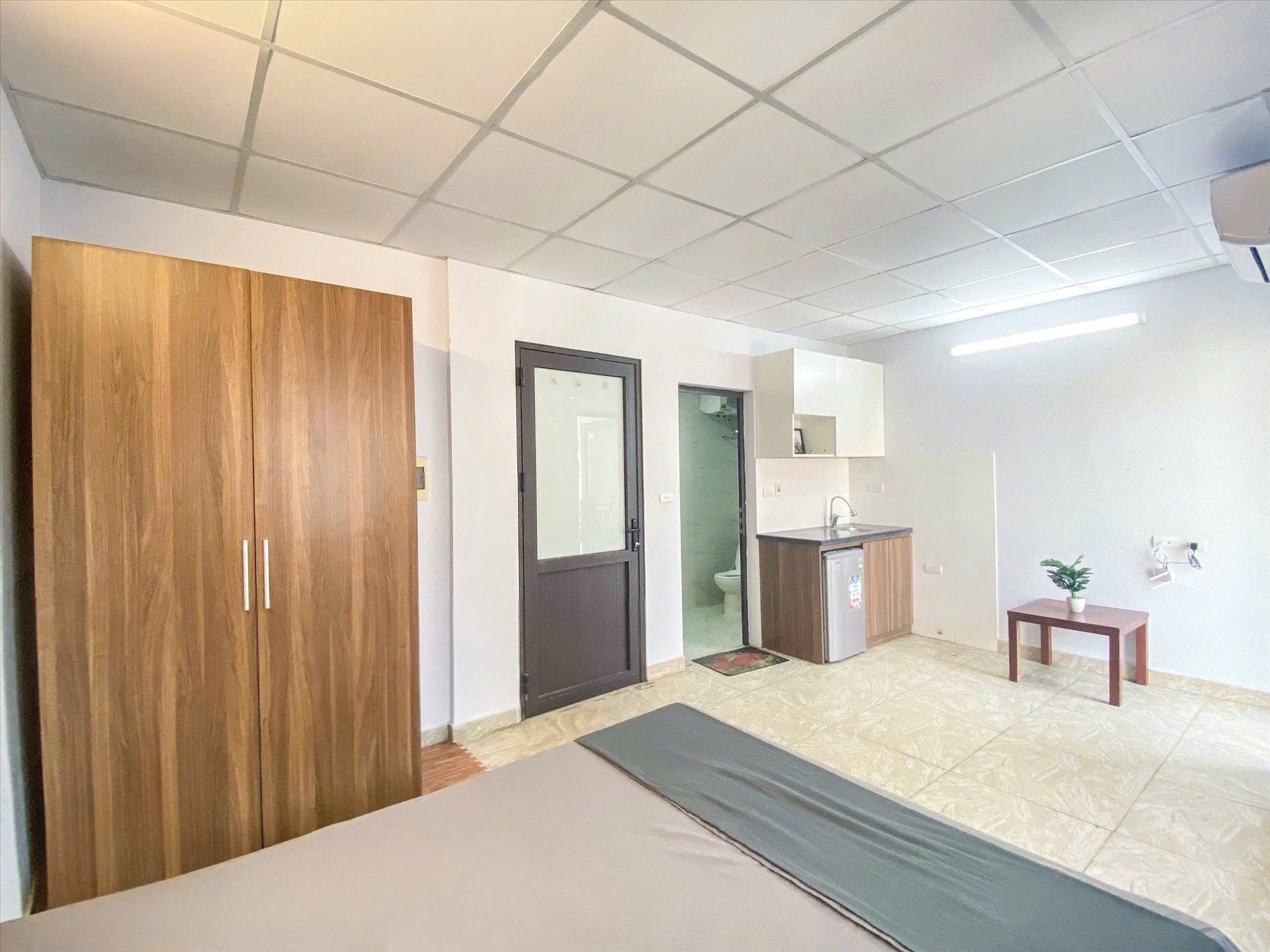 Phòng trọ Studio 28m2 tại RenHouse Đình Thôn - Nam Từ Liêm - Phòng bếp