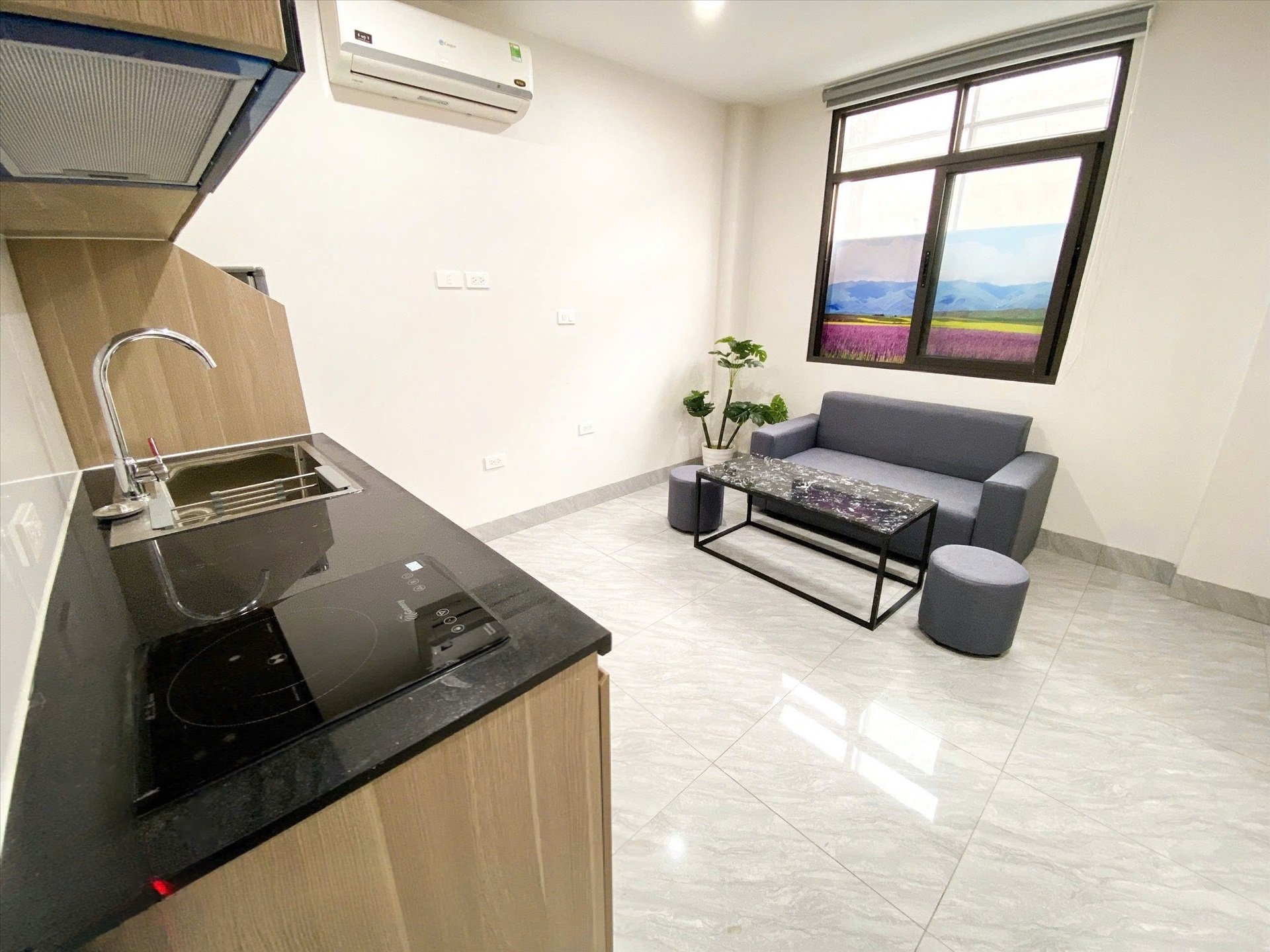 Phòng trọ 1 Phòng ngủ 30m2 tại RenHouse Mễ Trì Thượng - Nam Từ Liêm - Phòng bếp