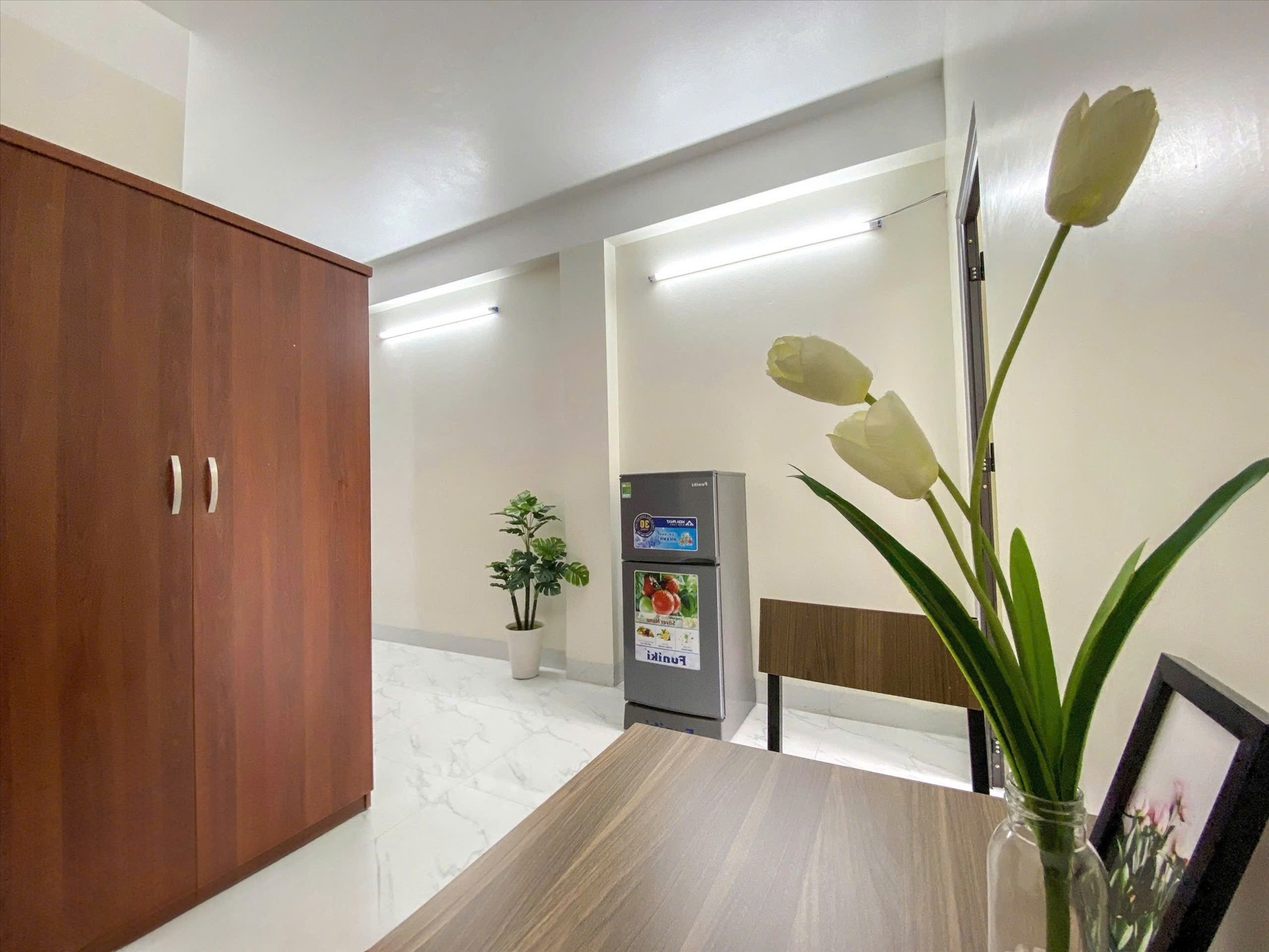 Phòng trọ 1 Phòng ngủ 36m2 tại RenHouse 2 Mỹ Đình - Nam Từ Liêm - Phòng khách