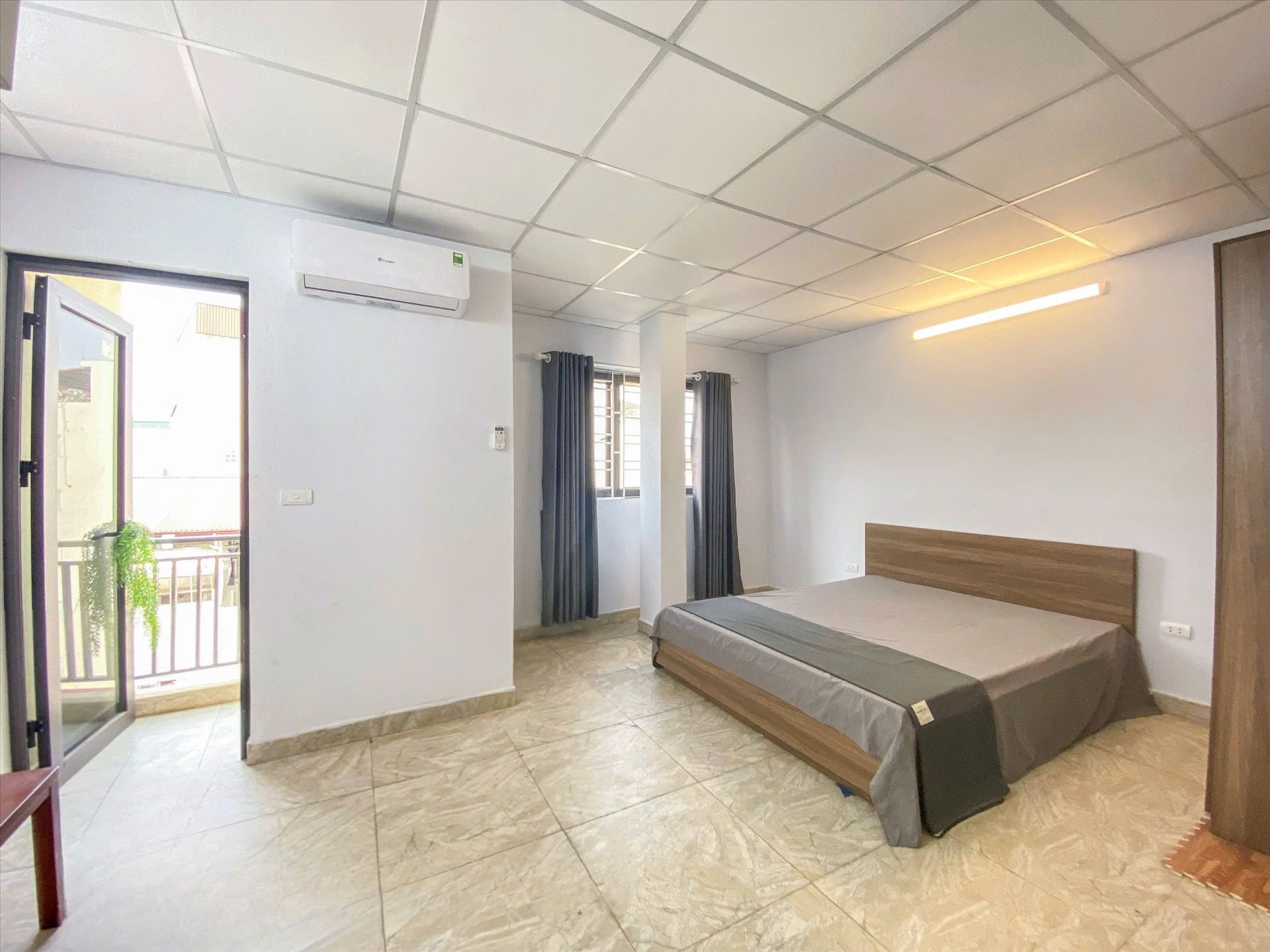 Phòng trọ Studio 28m2 tại RenHouse Đình Thôn - Nam Từ Liêm - Phòng ngủ
