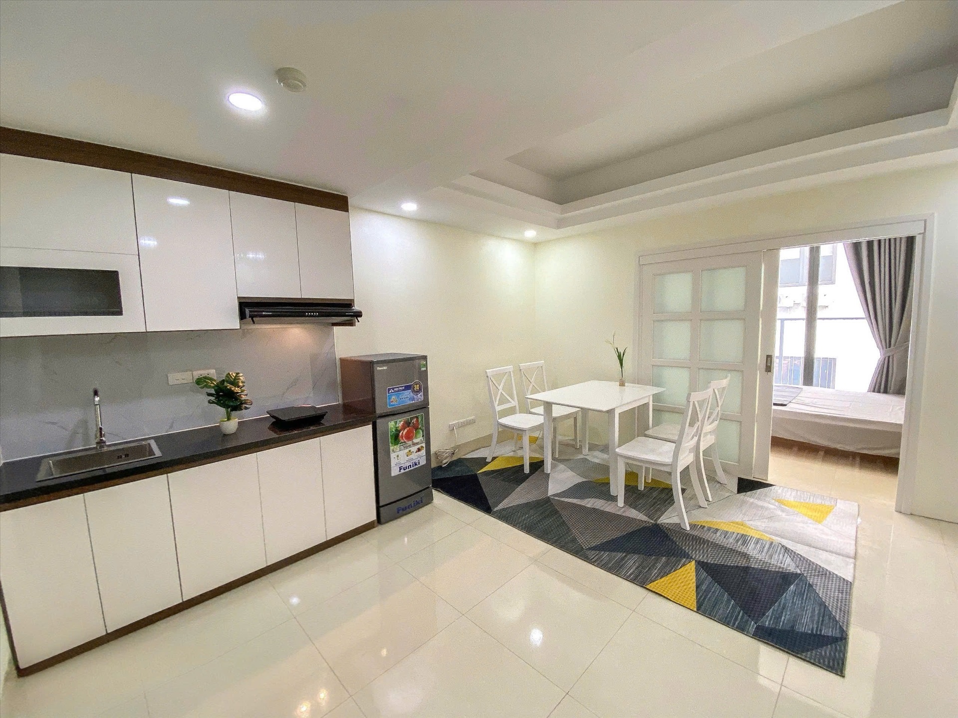 Phòng trọ 1 Phòng ngủ 38m2 tại RenHouse Nguyễn Khang - Cầu Giấy - Phòng bếp