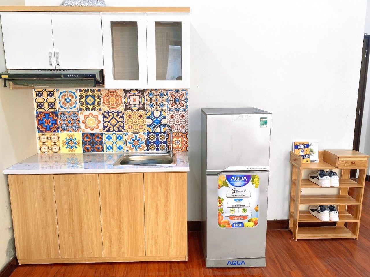 Phòng trọ Studio 30m2 tại Blue Homes Đốc Ngữ - Ba Đình - Phòng bếp