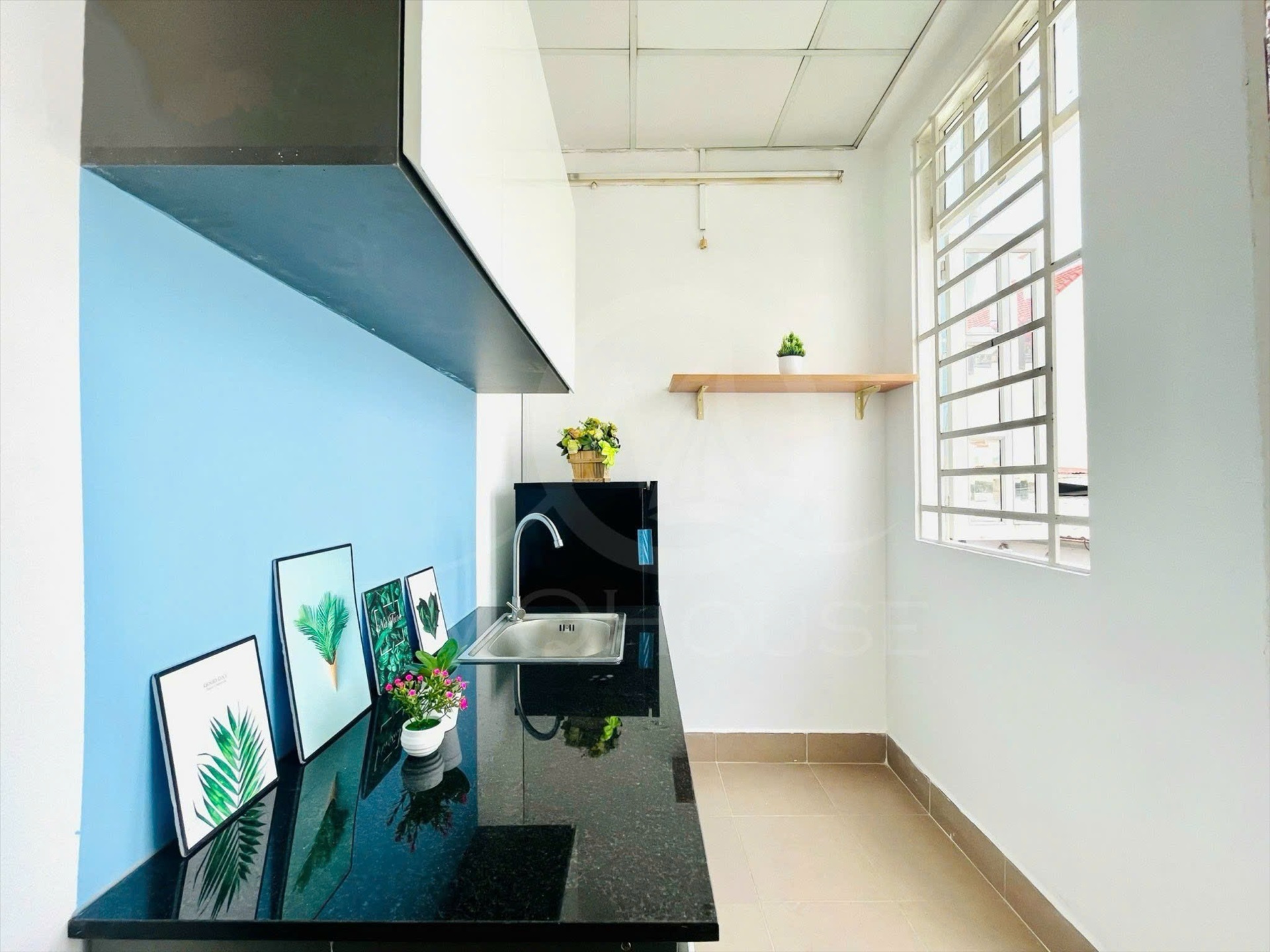 Phòng trọ Studio 30m2 tại THXK Home Nguyễn Văn Công - Gò Vấp - Phòng bếp