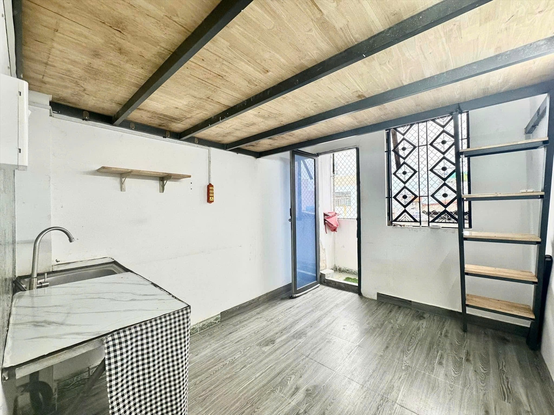 Phòng trọ Duplex 20m2 tại DT Home Quang Trung - Gò Vấp - Phòng ngủ