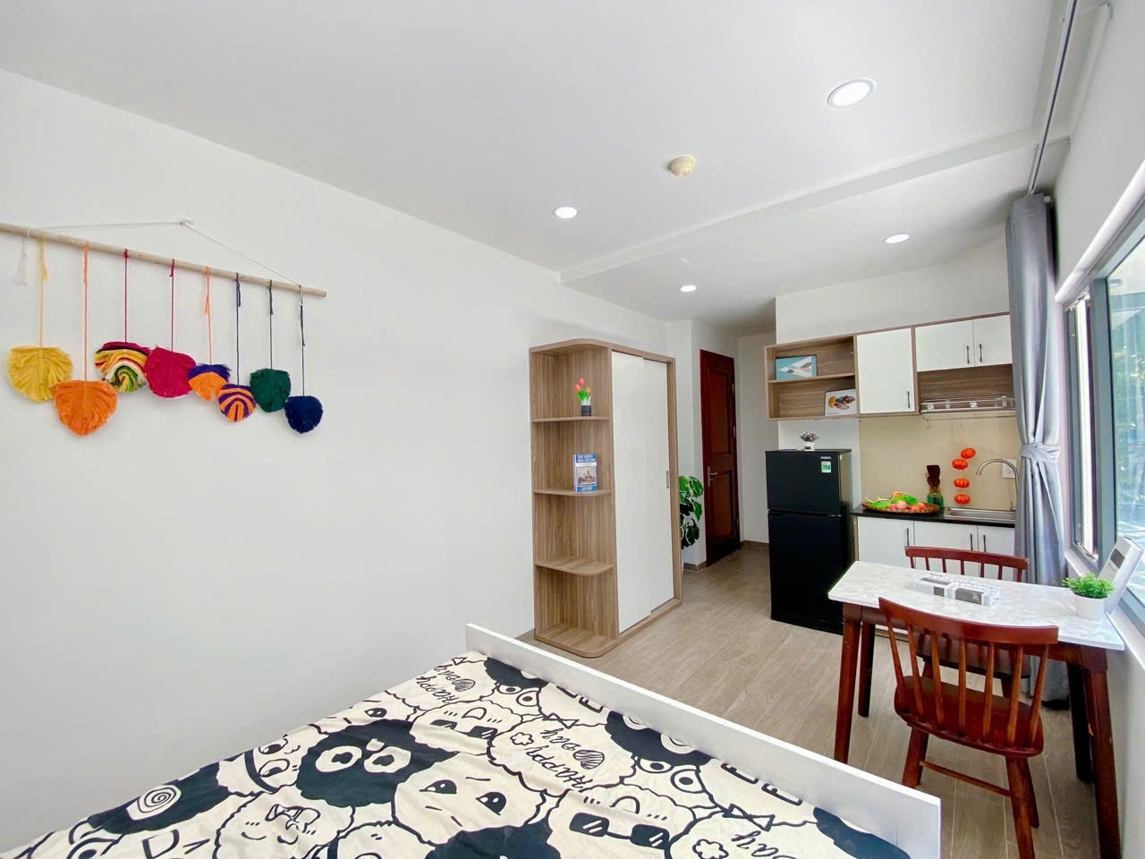 Phòng trọ Studio 25m2 tại Yolo House Đường số 54 - Quận 2 - Phòng khách