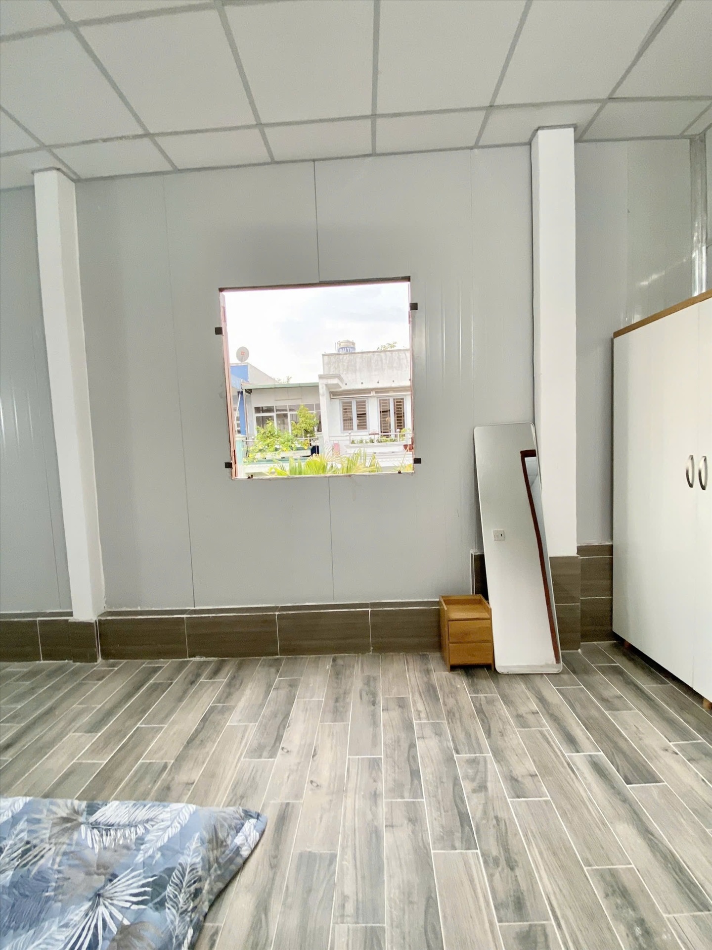 Phòng trọ Studio 20m2 tại Diamond House Tân Trụ - Tân Bình - Phòng ngủ