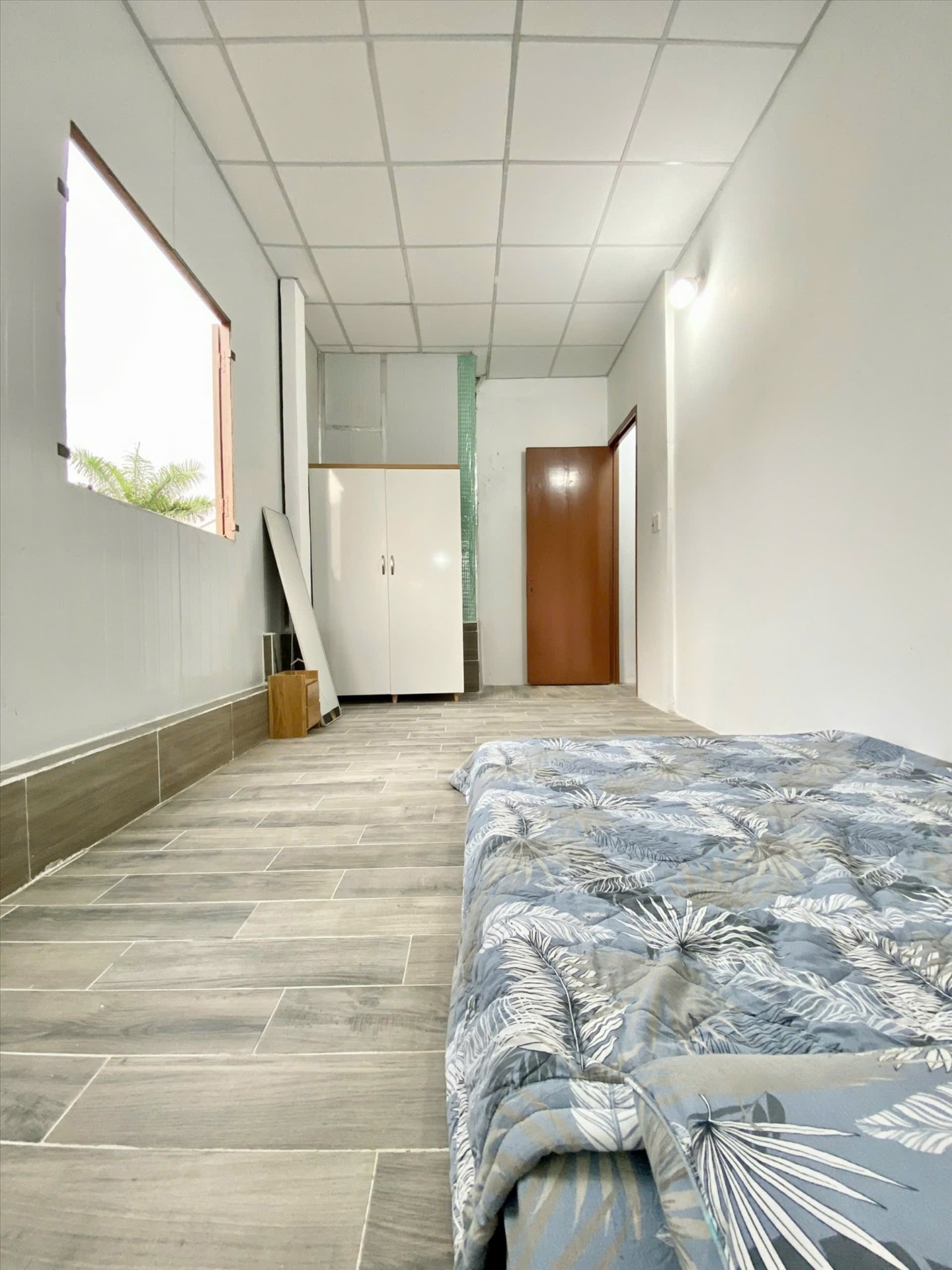 Phòng trọ Studio 20m2 tại Diamond House Tân Trụ - Tân Bình - Phòng ngủ