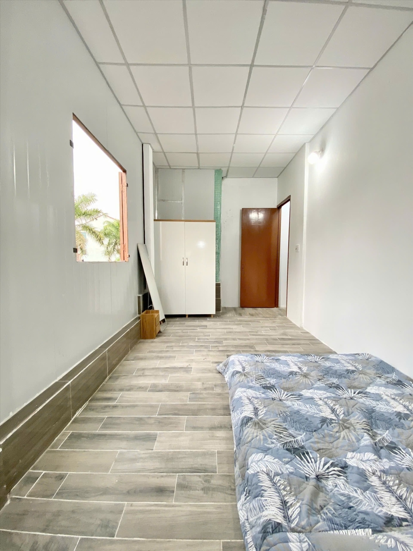 Phòng trọ Studio 20m2 tại Diamond House Tân Trụ - Tân Bình - Phòng ngủ