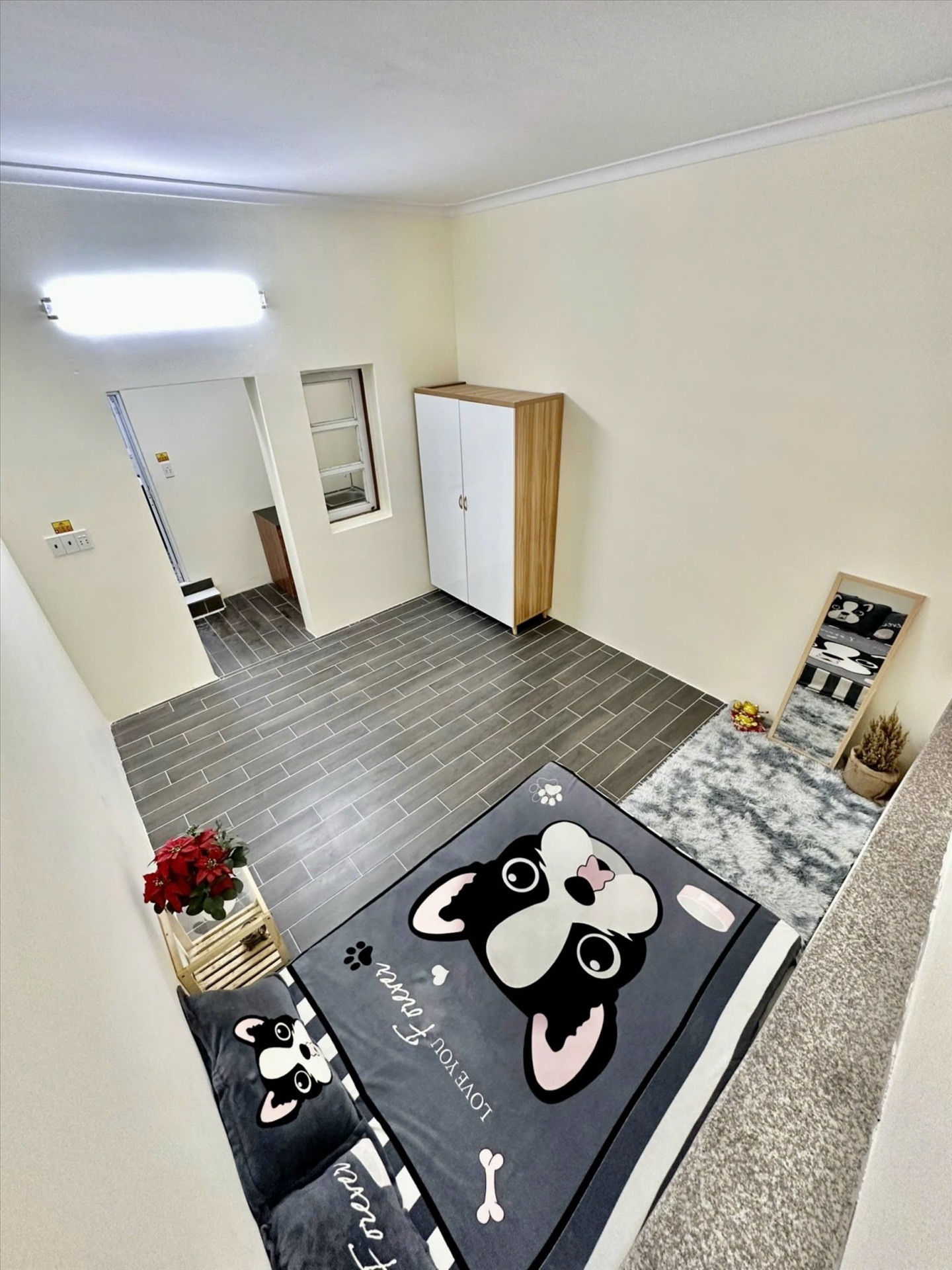 Phòng trọ 1 Phòng ngủ 25m2 tại Diamond House Tân Trụ - Tân Bình - Phòng ngủ