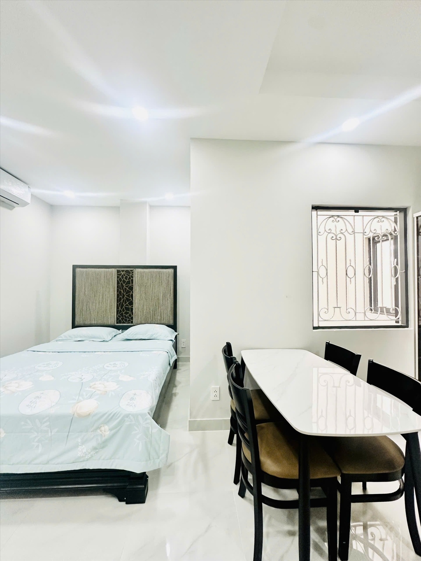 Phòng trọ Studio 30m2 tại Diamond House Bạch Đằng - Bình Thạnh - Phòng ngủ