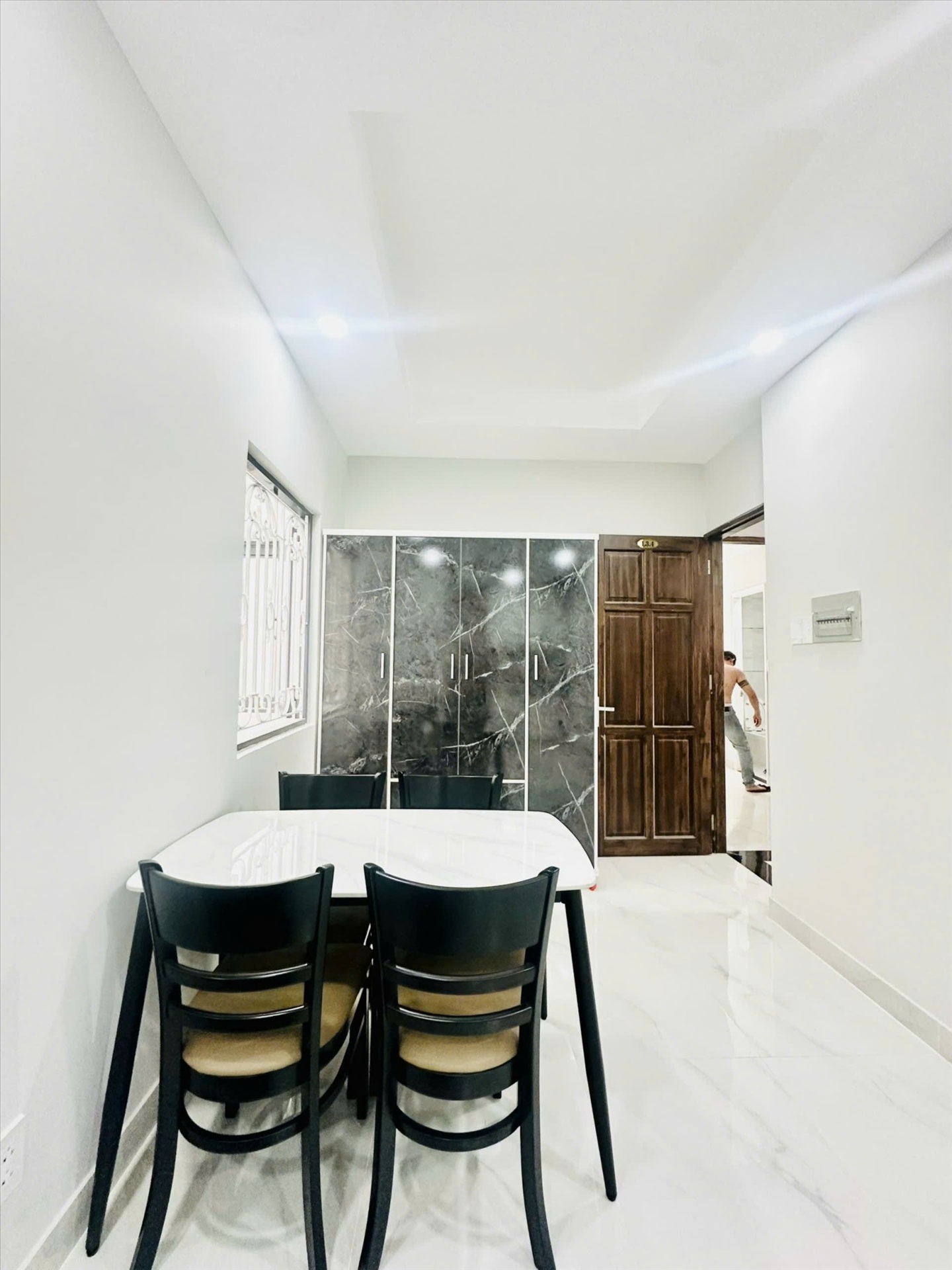 Phòng trọ Studio 30m2 tại Diamond House Bạch Đằng - Bình Thạnh - Phòng bếp