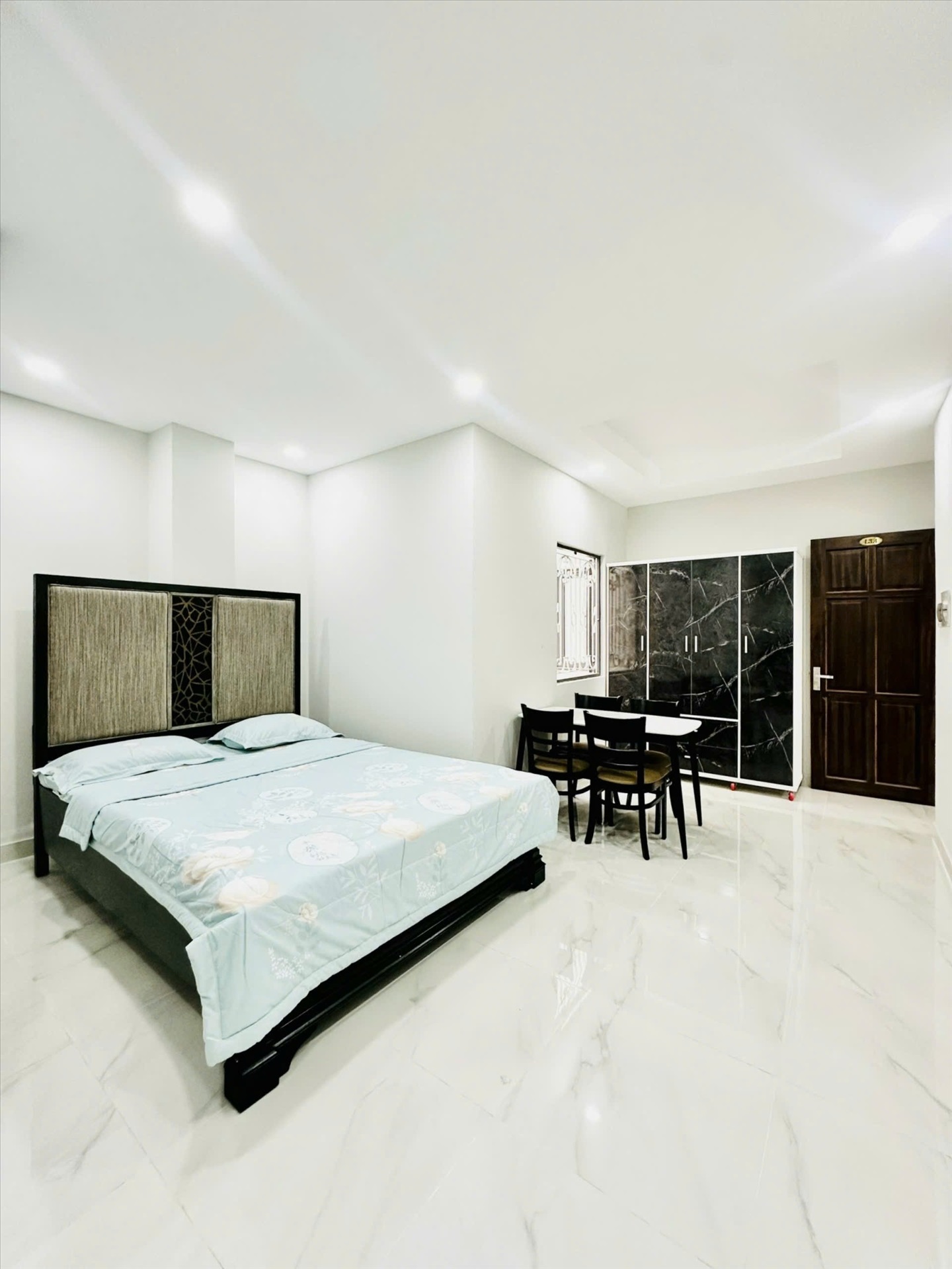 Phòng trọ Studio 30m2 tại Diamond House Bạch Đằng - Bình Thạnh - Phòng ngủ