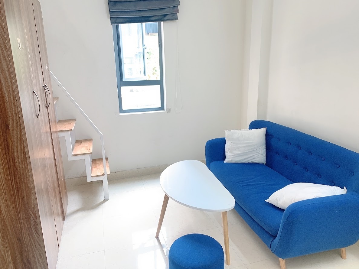 Phòng trọ Studio 30m2 tại AT Home Ngọc Khánh - Ba Đình - Phòng khách