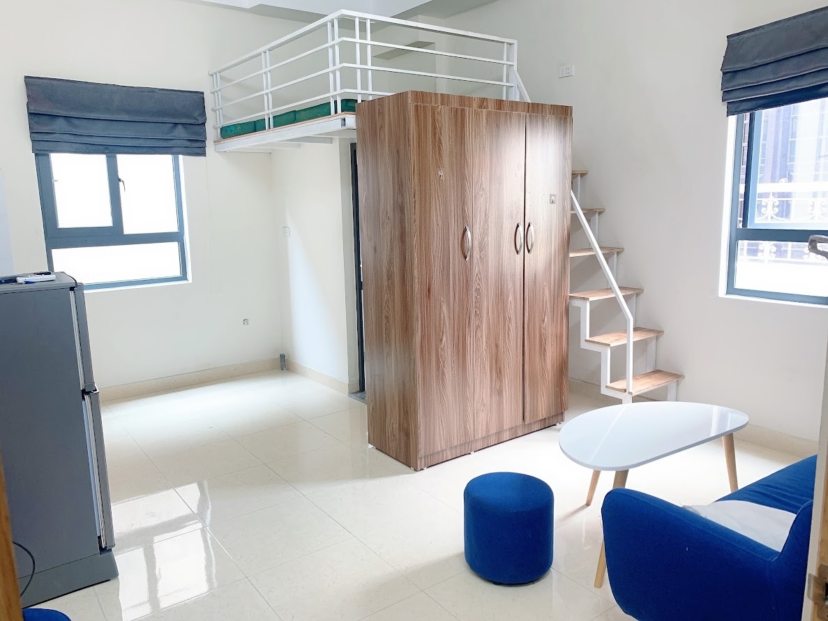 Phòng trọ Studio 30m2 tại AT Home Ngọc Khánh - Ba Đình - Phòng ngủ