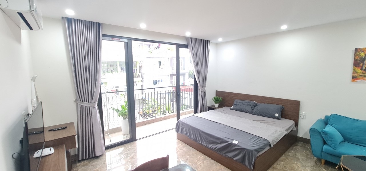 Phòng trọ Studio 40m2 tại Salahomes Vương Thừa Vũ - Thanh Xuân - Phòng ngủ