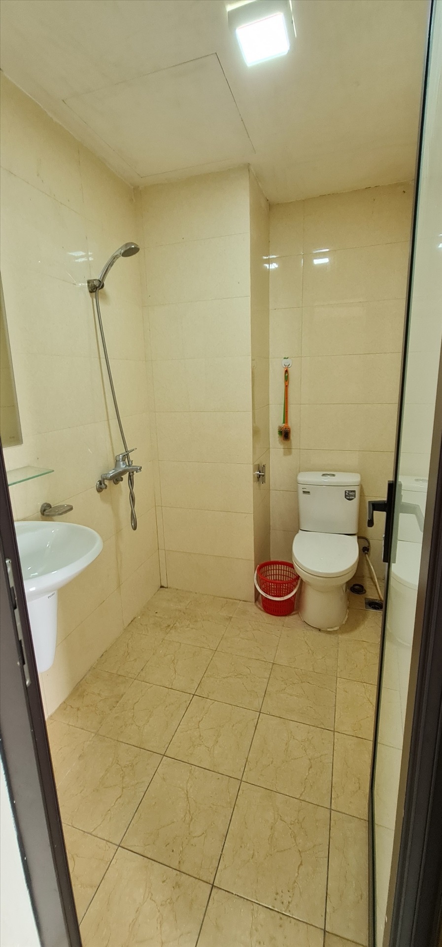 Phòng trọ Studio 40m2 tại Salahomes Kim Giang - Hoàng Mai - Phòng tắm