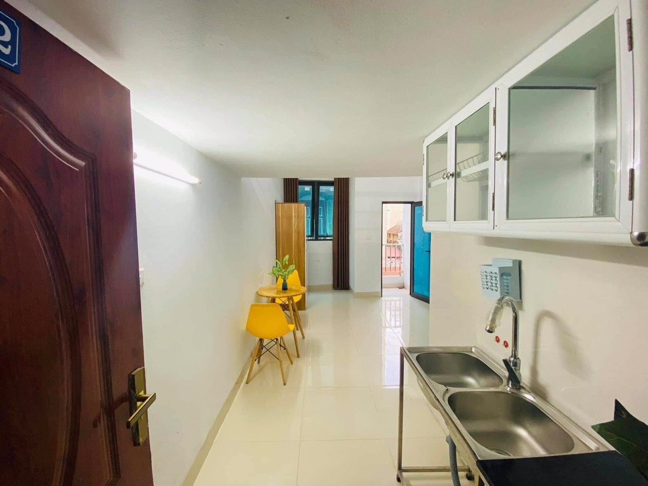 Phòng trọ Duplex 20m2 tại Suha Home Trần Thái Tông - Cầu Giấy - Phòng bếp