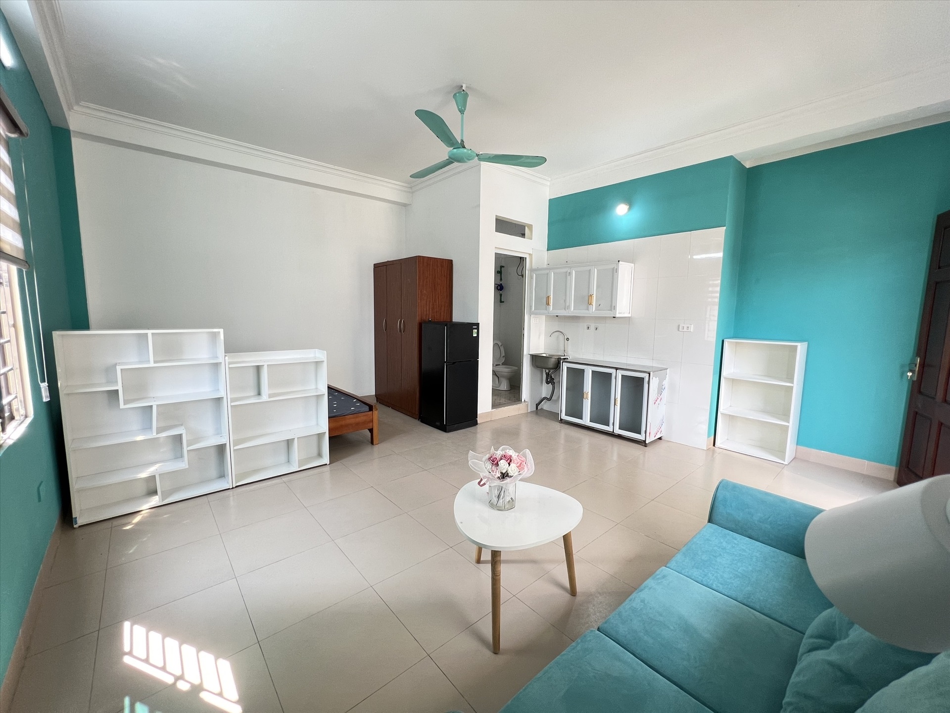 Phòng trọ Studio 32m2 tại TT House 1 Nguyễn Khánh Toàn - Cầu Giấy - Phòng bếp
